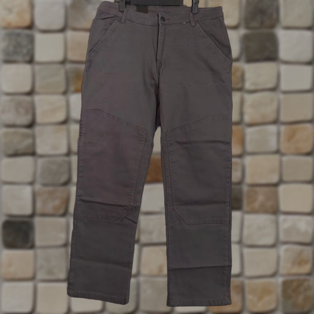 CAT Men Pants 36x32 Gray Workwear Carpenter Straight Leg Heavy Duty
