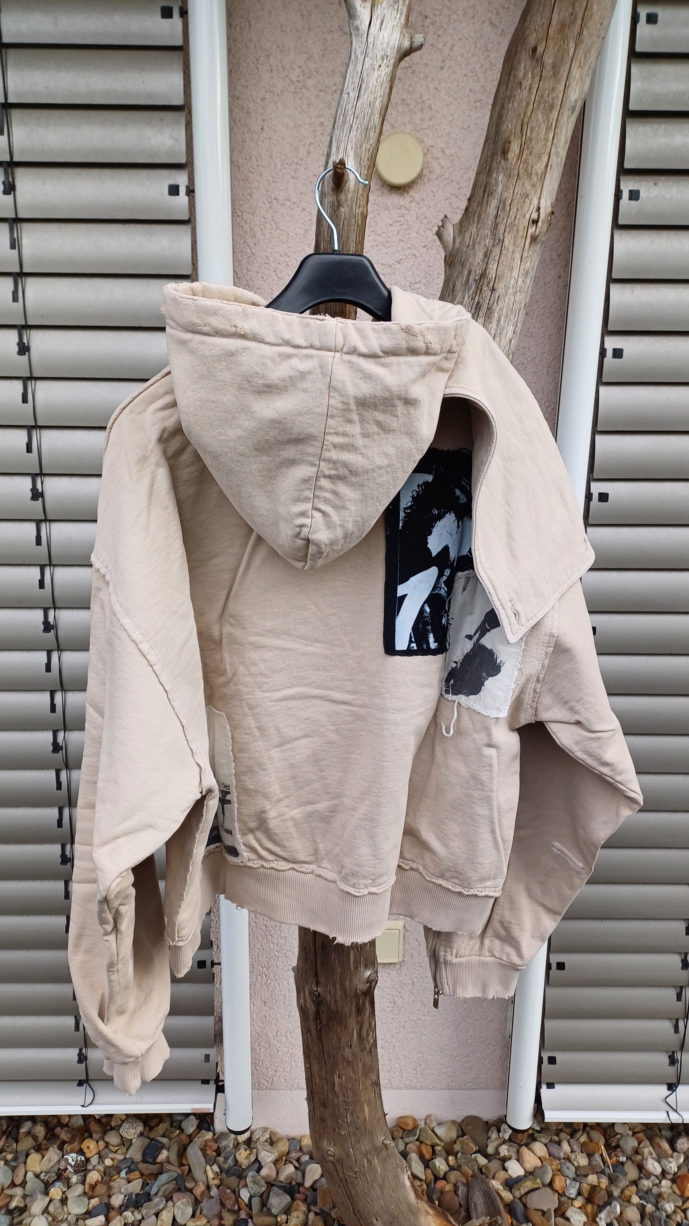 SHINE LUXURY Shine Luxury Studios scarfed flight zipper Hoodie Size US L / EU 52-54 / 3 - 2 Thumbnail