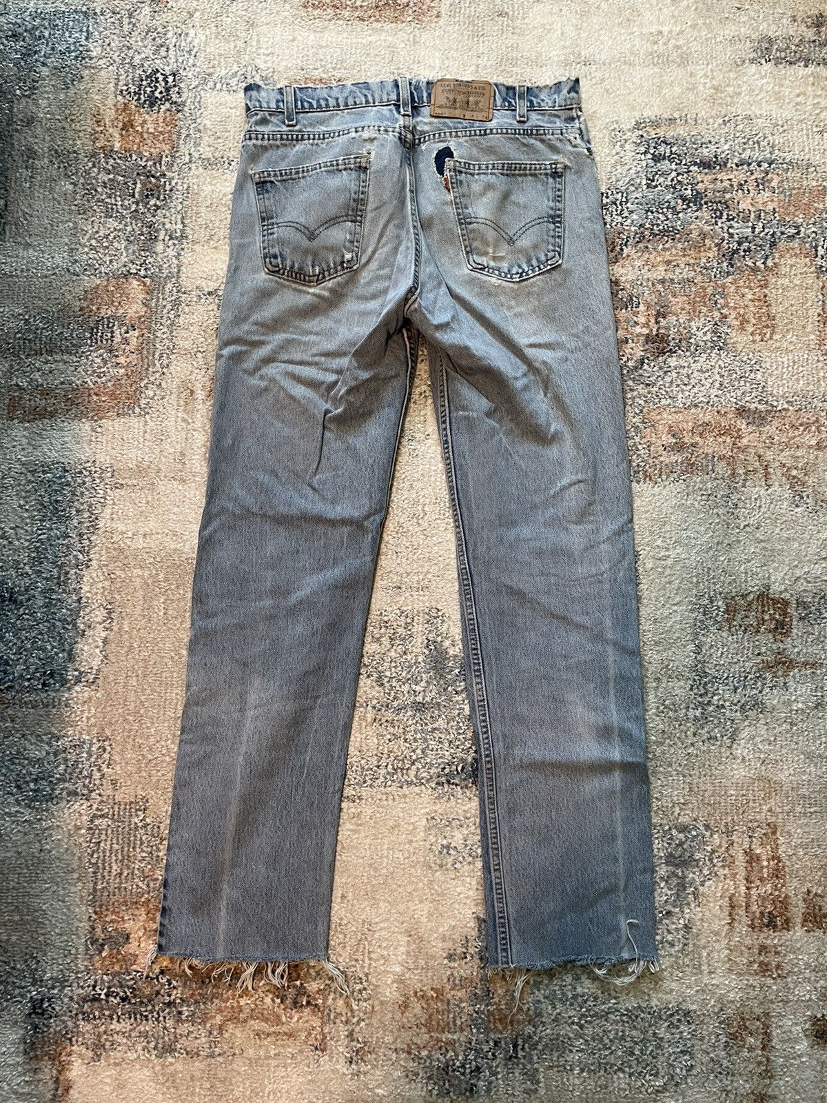 Levi's × Vintage Levi’s Orange Tab 505 Light Wash Size US 33 - 2 Thumbnail