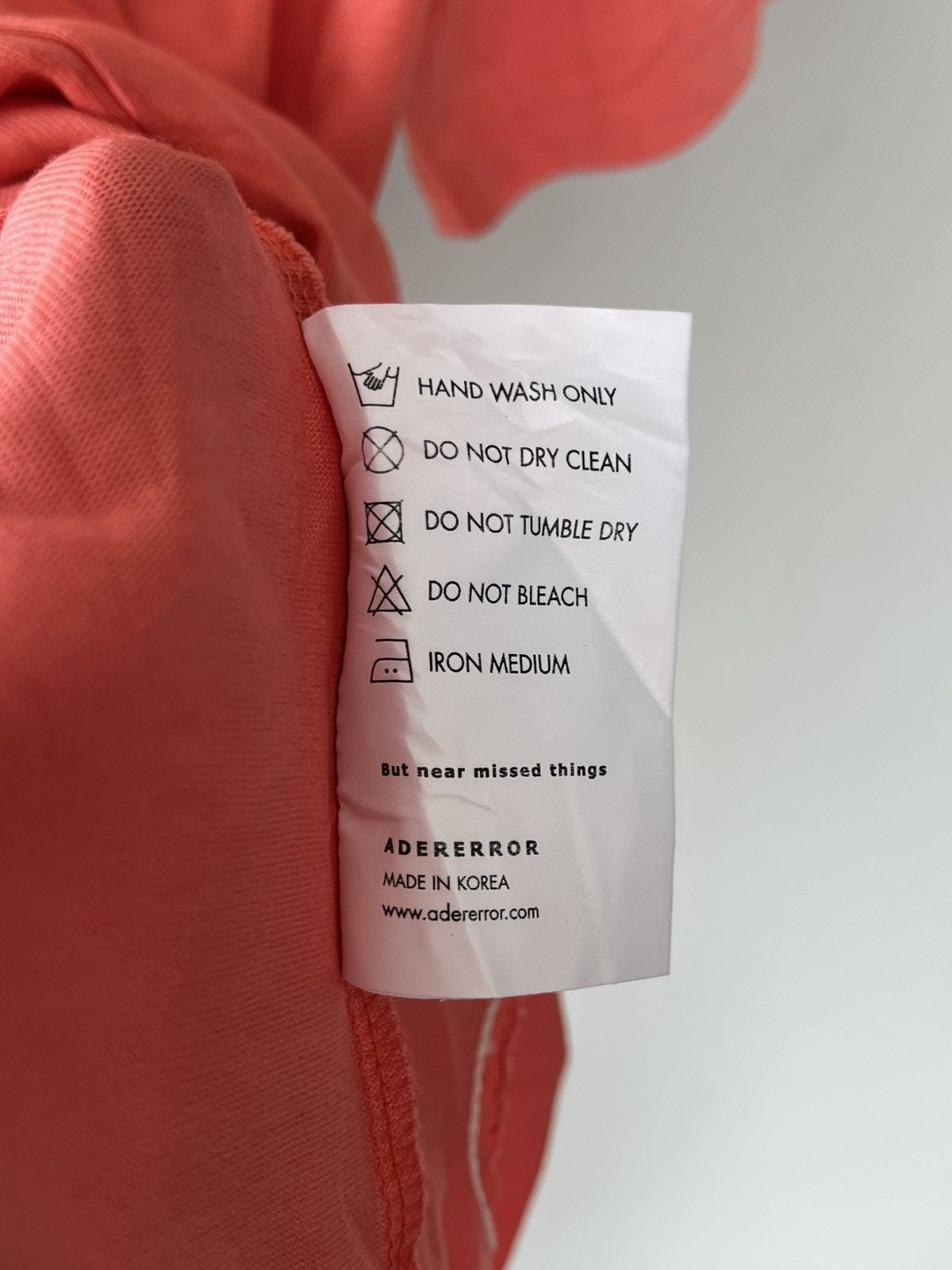 Ader Error SS2022 Ader Error Distressed Sawn Hole Model T-Shirt Size US L / EU 52-54 / 3 - 16 Thumbnail