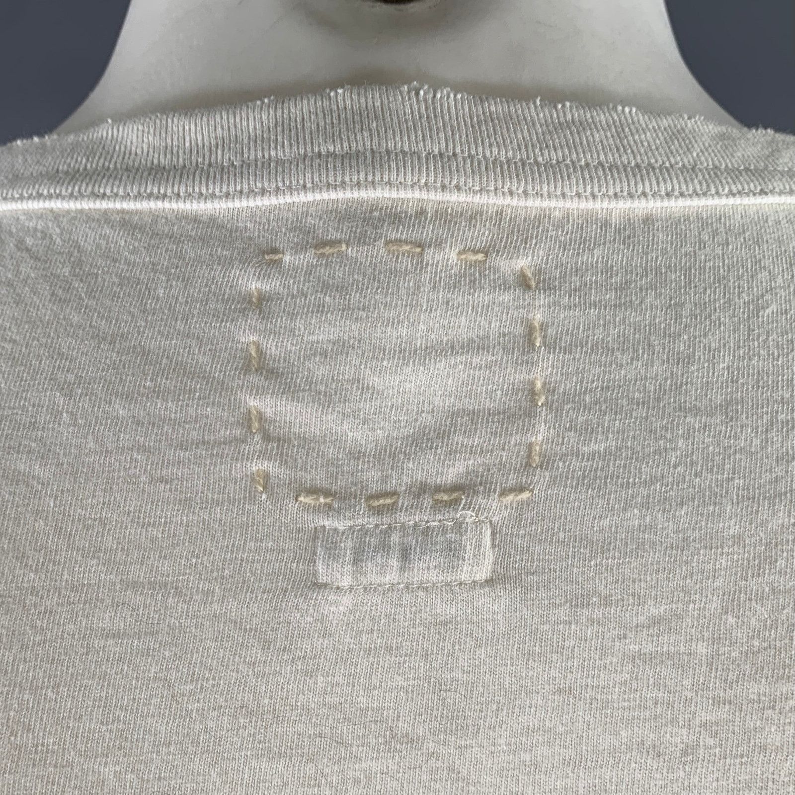 Visvim VISVIM Size L White Distressed Cotton Crew-Neck T-shirt Size US XL / EU 56 / 4 - 5 Thumbnail