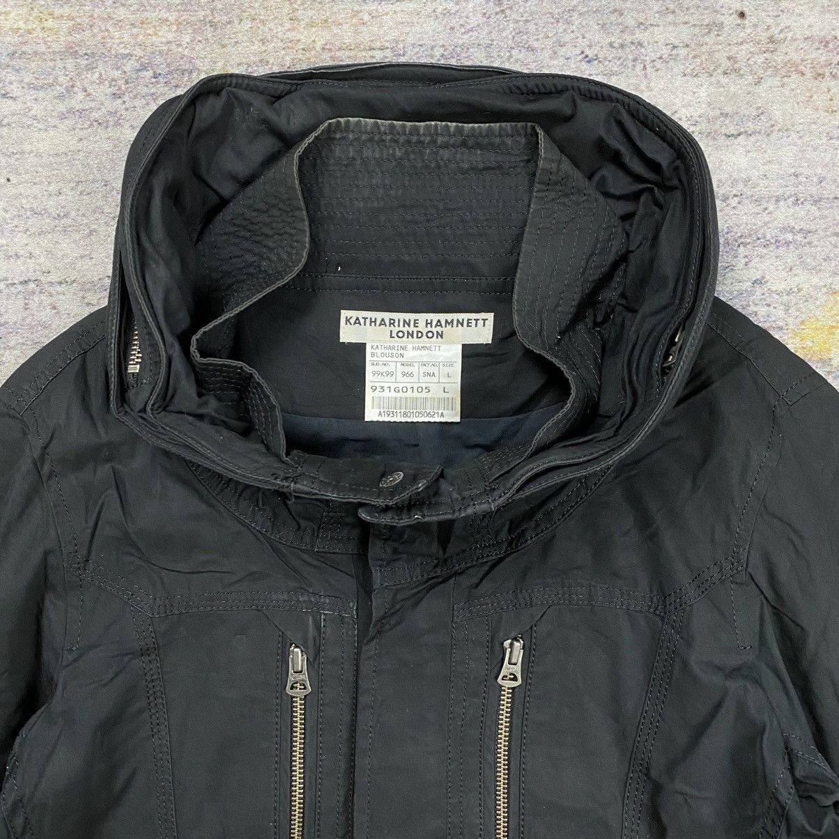 Katharine Hamnett London Katharine hamnett london blouson gimmick bono jacket Size US M / EU 48-50 / 2 - 6 Thumbnail