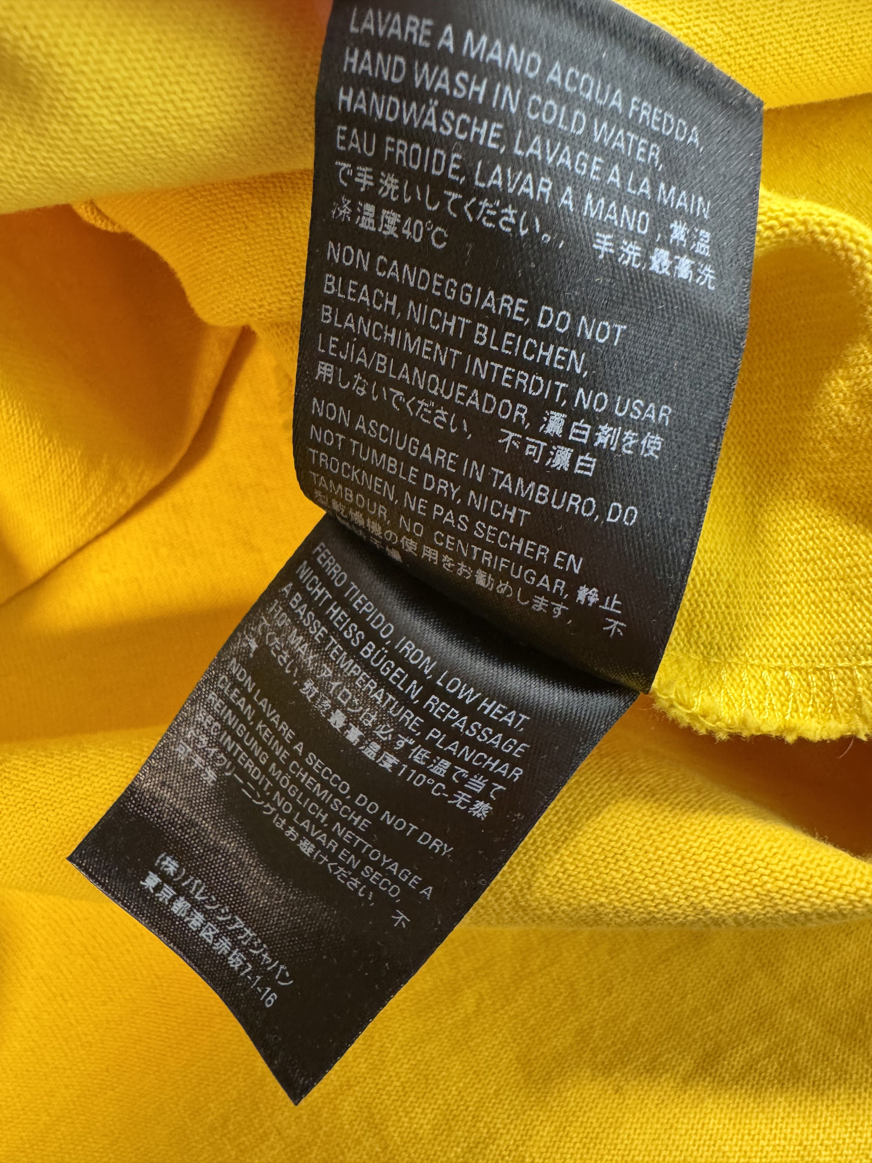 Balenciaga Balenciaga X rated t shirt yellow Size US M / EU 48-50 / 2 - 5 Thumbnail
