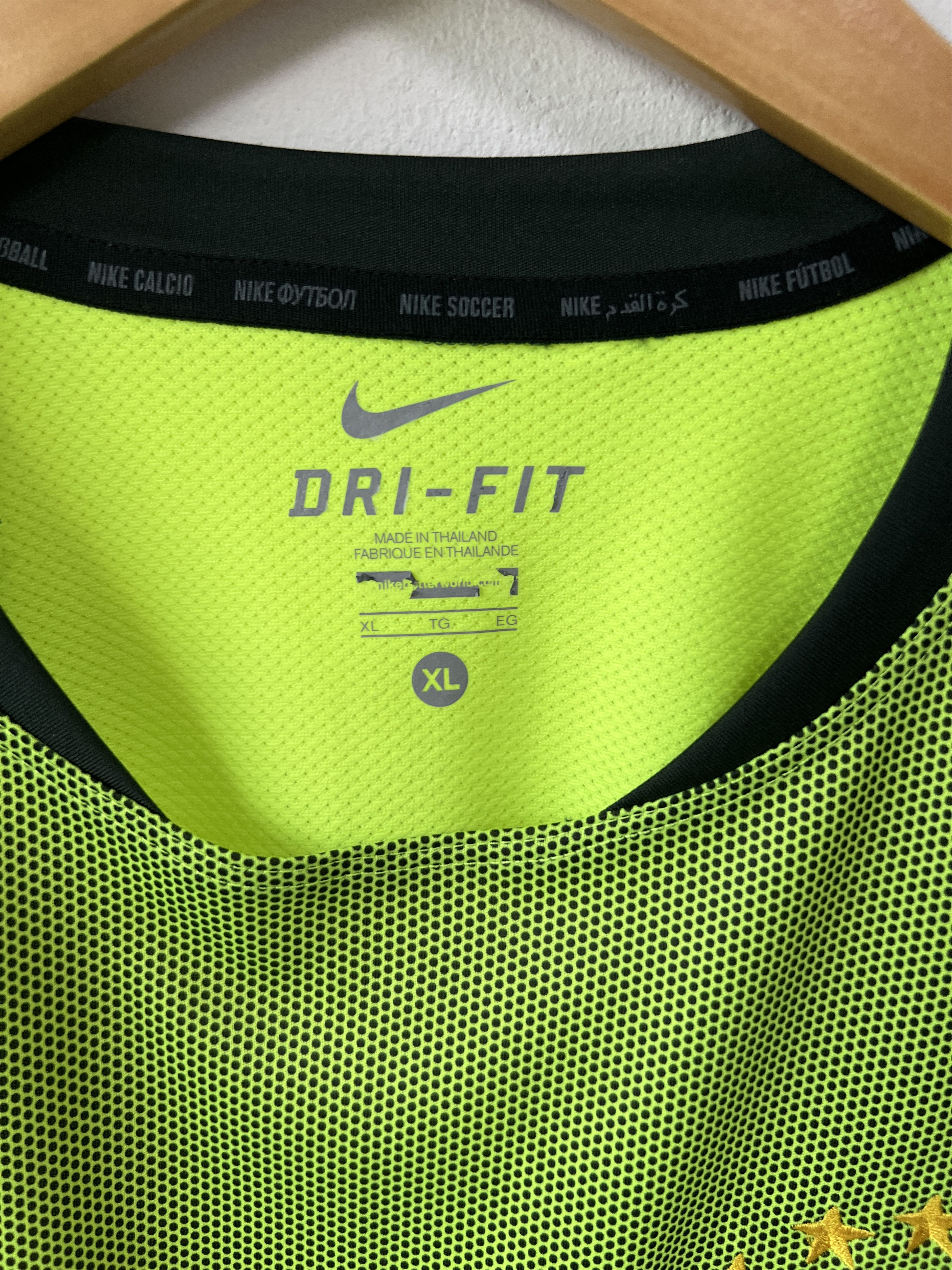 Nike (XL) Brazil 2014 Pre-Match Kit (NEW) Size US XL / EU 56 / 4 - 3 Thumbnail