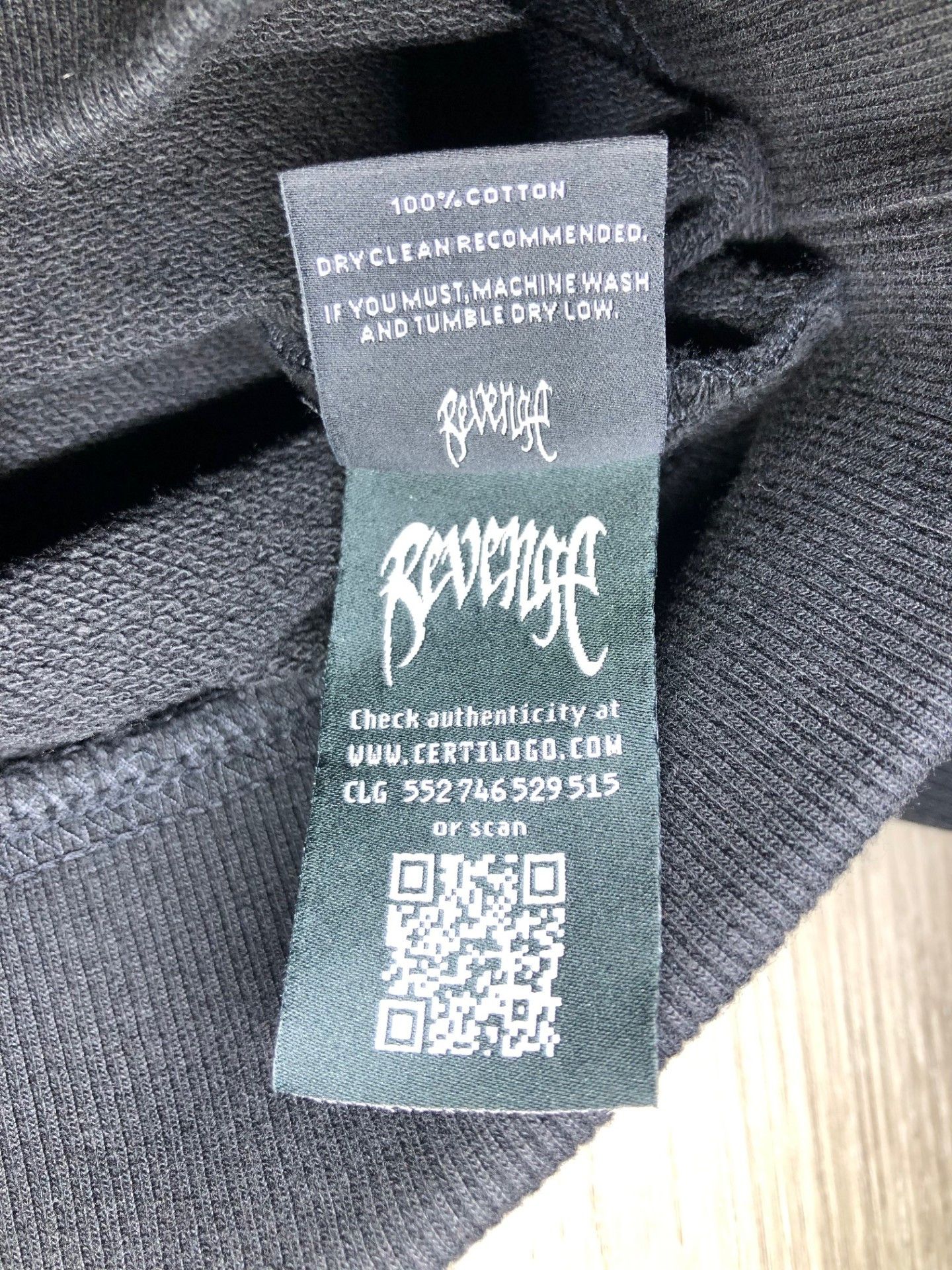 Revenge Revenge Blue Kill Hoodie Size US XL / EU 56 / 4 - 9 Thumbnail