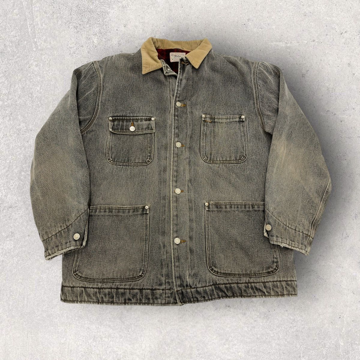 Polo Ralph Lauren × Vintage Vintage Polo chore coat Size US XL / EU 56 / 4 - 1 Thumbnail