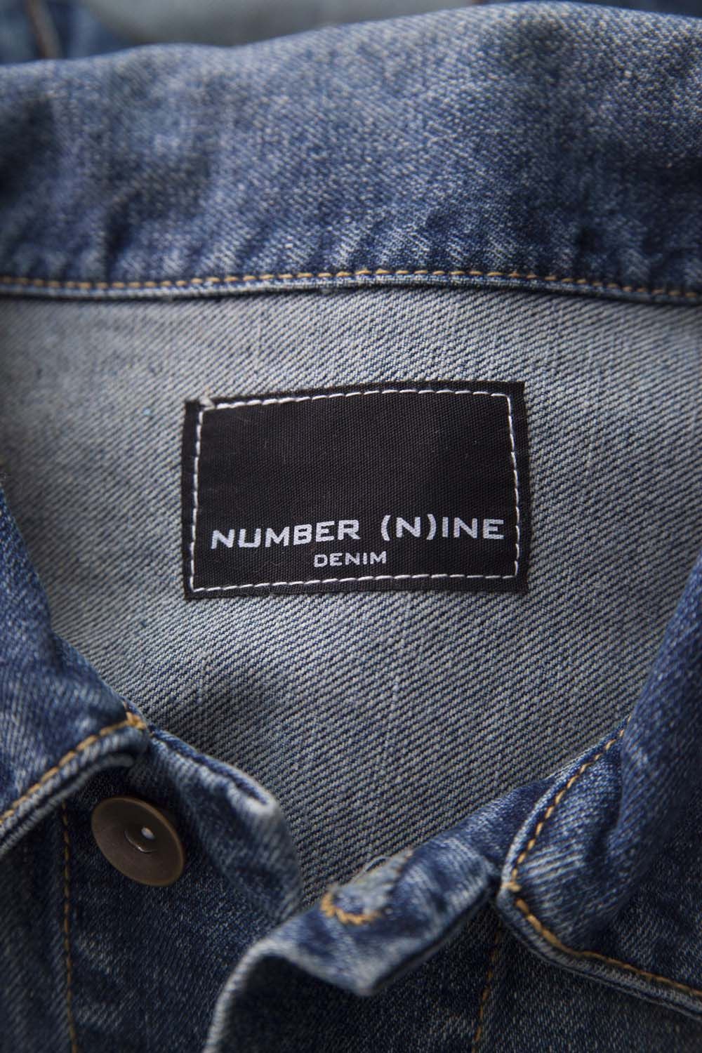 Number (N)ine Washed denim jacket Size US S / EU 44-46 / 1 - 5 Thumbnail