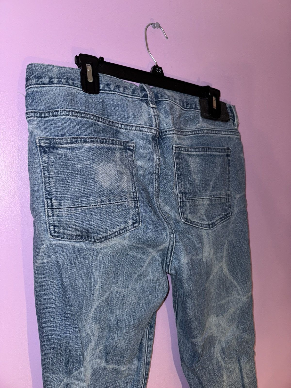 Pacsun Pacsun Stacked Skinny aquatic denim Size US 32 / EU 48 - 4 Thumbnail