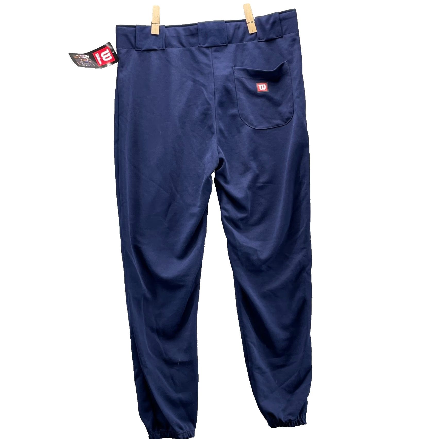 Wilson Wilson Baseball Pants Mens XL Blue Softball Sportswear Training Athletic Outdoor Pants USA 70s Retro Baseball Mens XL Blue Size US 36 / EU 52 - 2 Thumbnail