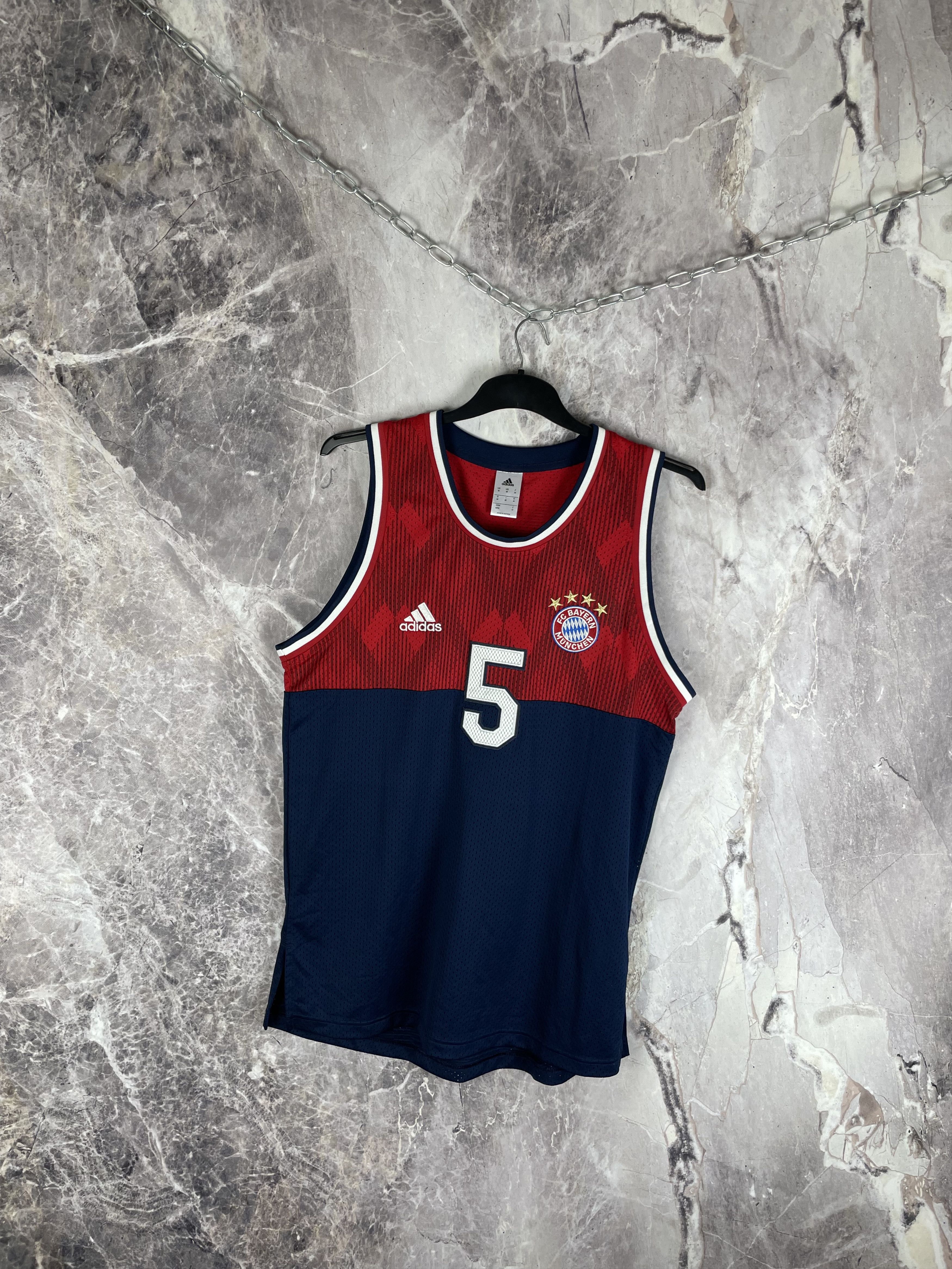 Adidas Bayern Munich Home Jersey Vintage 5 Size US M / EU 48-50 / 2 - 2 Thumbnail