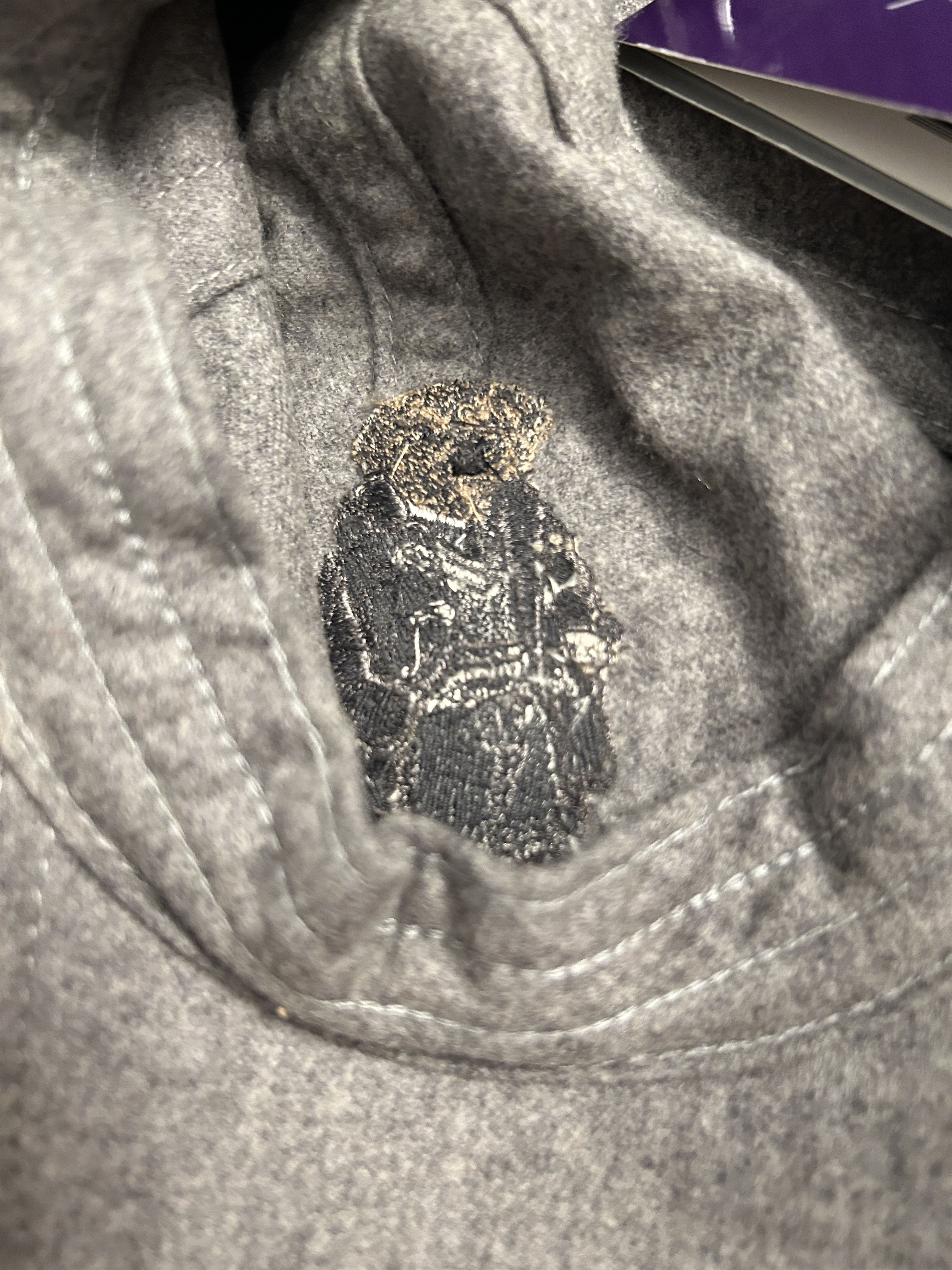 Ralph Lauren Purple Label Ralph Lauren Purple Label polo bear donegal wool hat cap Size ONE SIZE - 4 Thumbnail