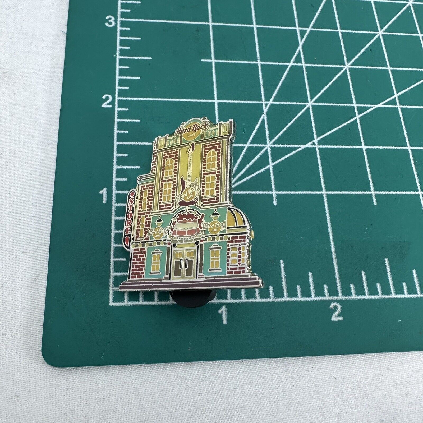 Hard Rock Cafe Hard Rock Cafe VTG Dept 56 Snow Village Enamel Pin Memphis Size ONE SIZE - 5 Thumbnail