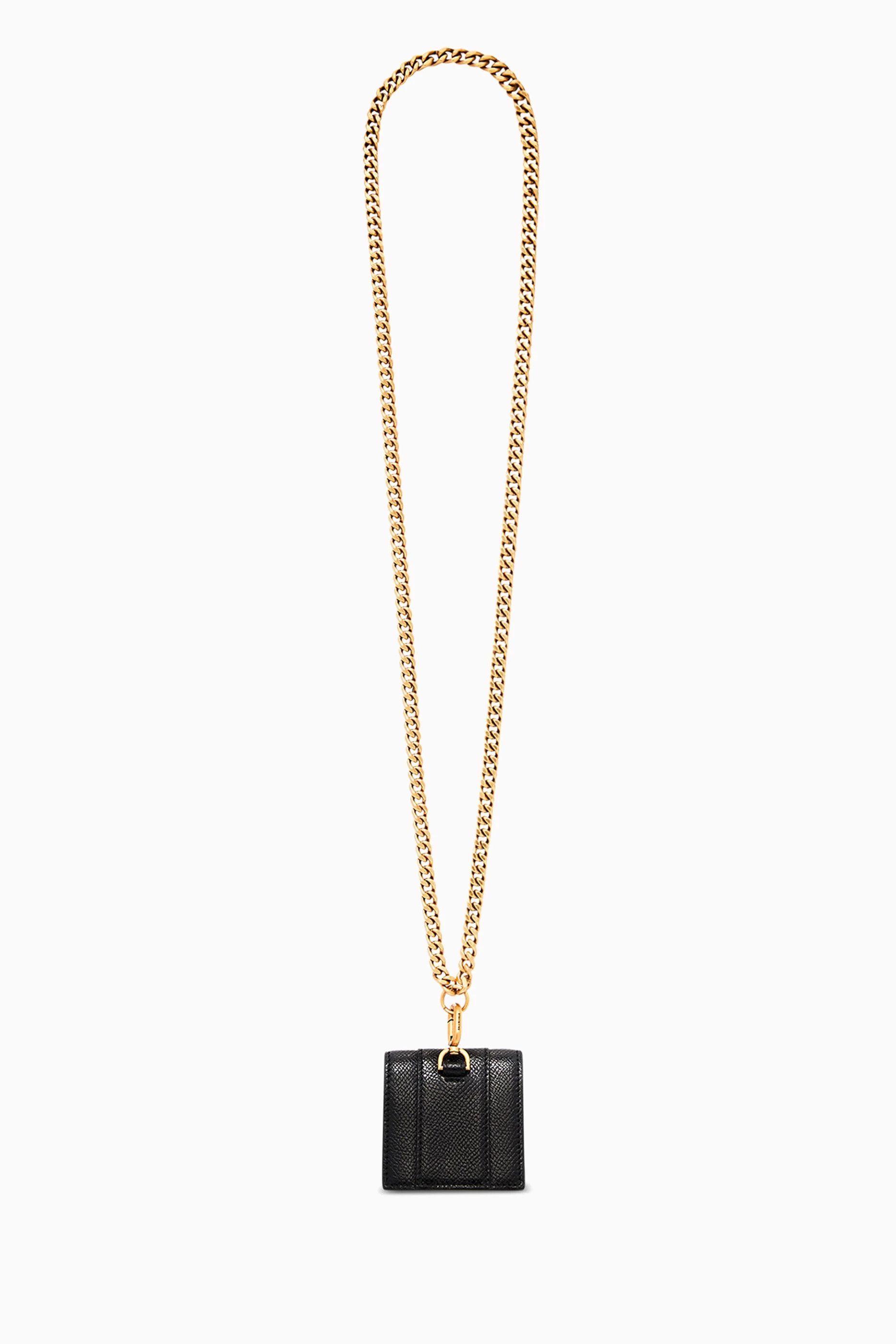 Balenciaga o1s1rm0226 Size: OS / Hourglass AirPods Pro Case in Black Size ONE SIZE - 2 Thumbnail