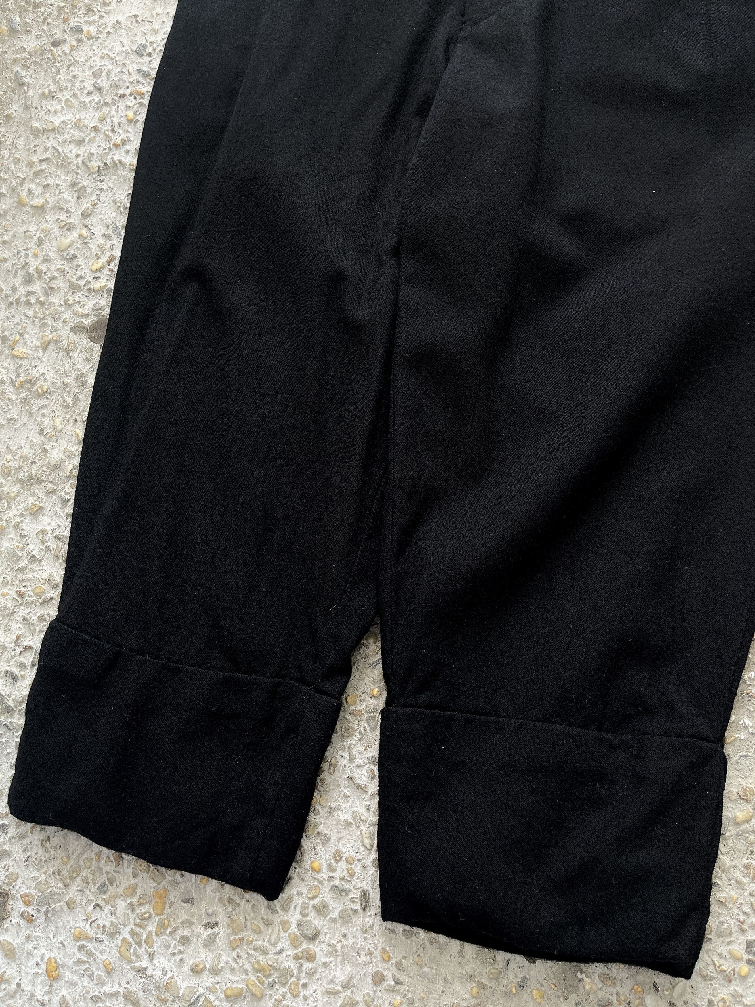 Comme des Garcons Homme Plus FW’12 Wool Cropped Trousers Size US 32 / EU 48 - 4 Thumbnail