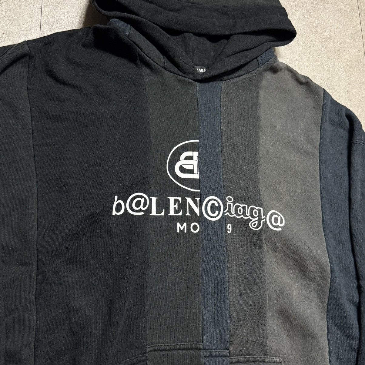 BALENCIAGA CUT-UP HOODIE TOKYO FLAGSHIP STORE EXCLUSIVE