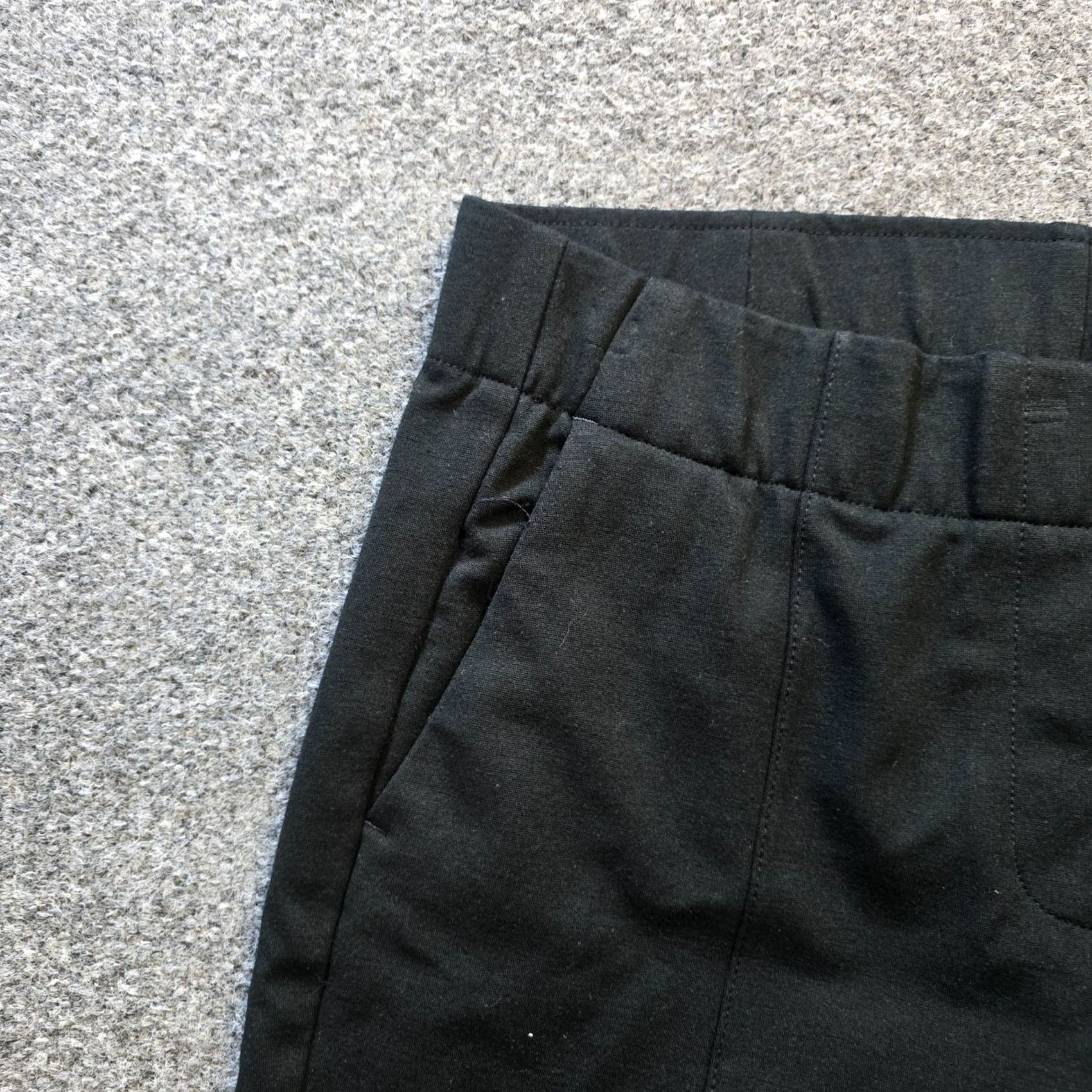 J. Jill J. Jill Pants Women Petite Black Ponte Slim Leg Stretch Casual Size 28" / US 6 / IT 42 - 3 Thumbnail