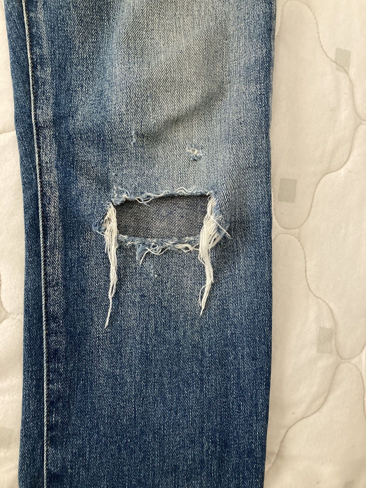 Balmain BALMAIN PARIS Distressed Skinny Jeans Size US 30 / EU 46 - 5 Thumbnail