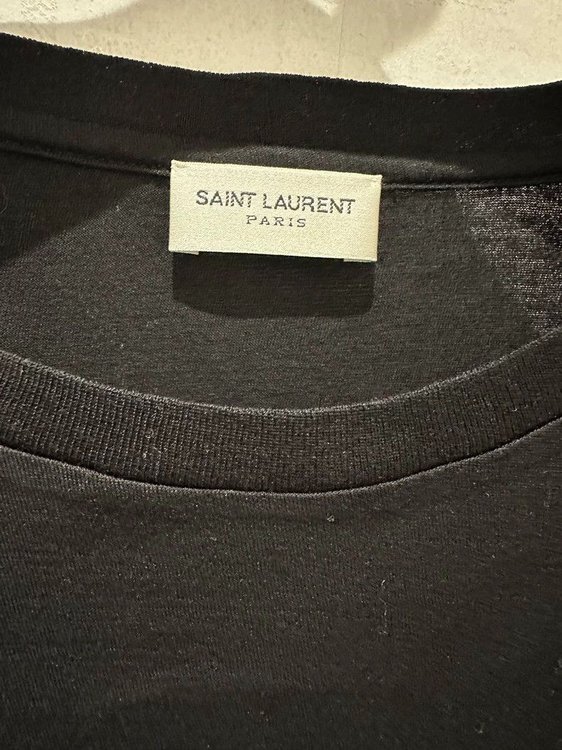 Saint Laurent Paris Saint laurent paris Blood Teeth Short Sleeve 2506-Nextarrow Size US XS / EU 42 / 0 - 4 Thumbnail