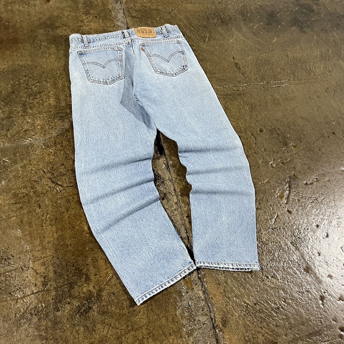 Levi's × Vintage Crazy Vintage 90s Levi's 505 Orange Tab Faded Skater Jeans Size US 36 / EU 52 - 5 Thumbnail