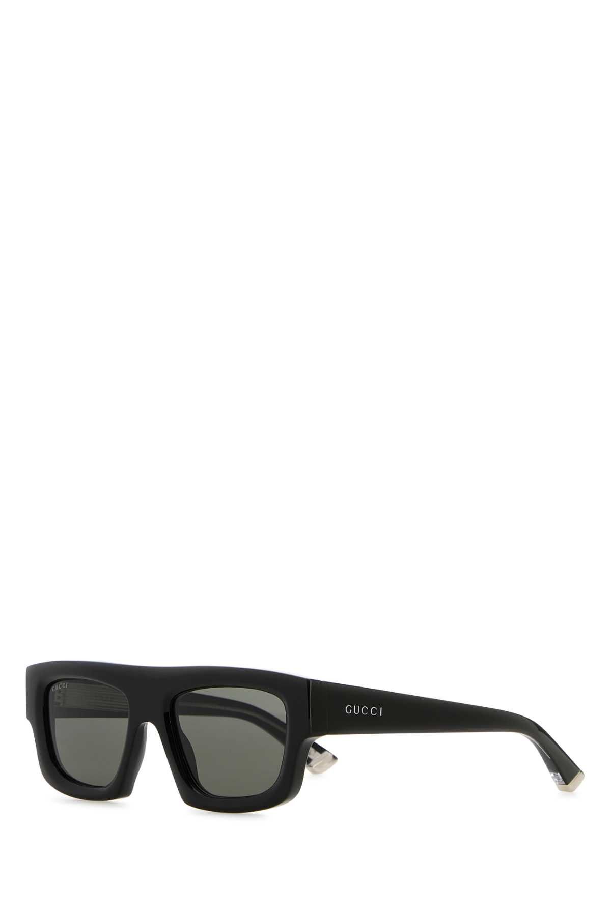 Gucci Black Acetate Sunglasses Size ONE SIZE - 1 Thumbnail