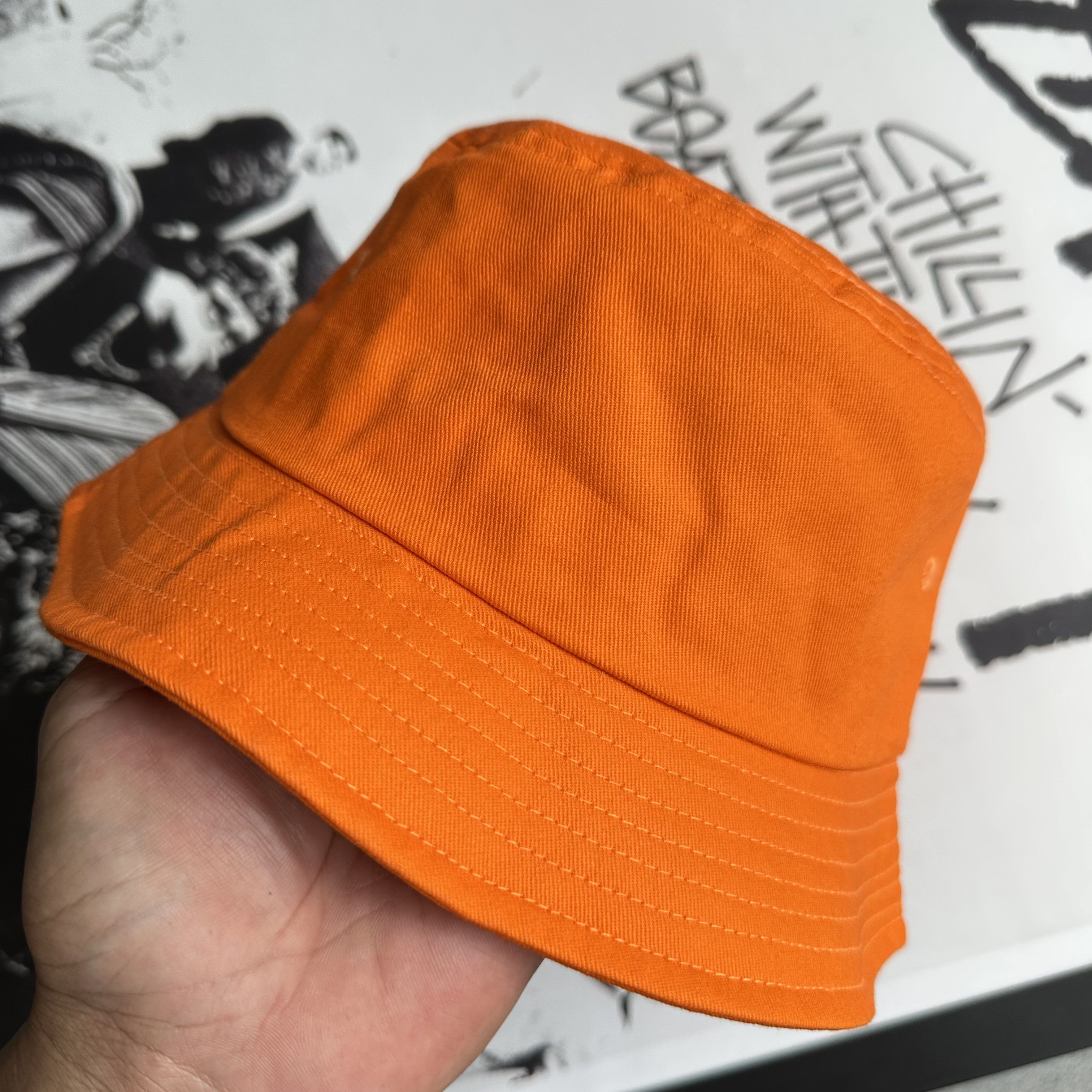 Stussy STUSSY STOCK BUCKET HAT ORANGE L/XL Size ONE SIZE - 2 Thumbnail