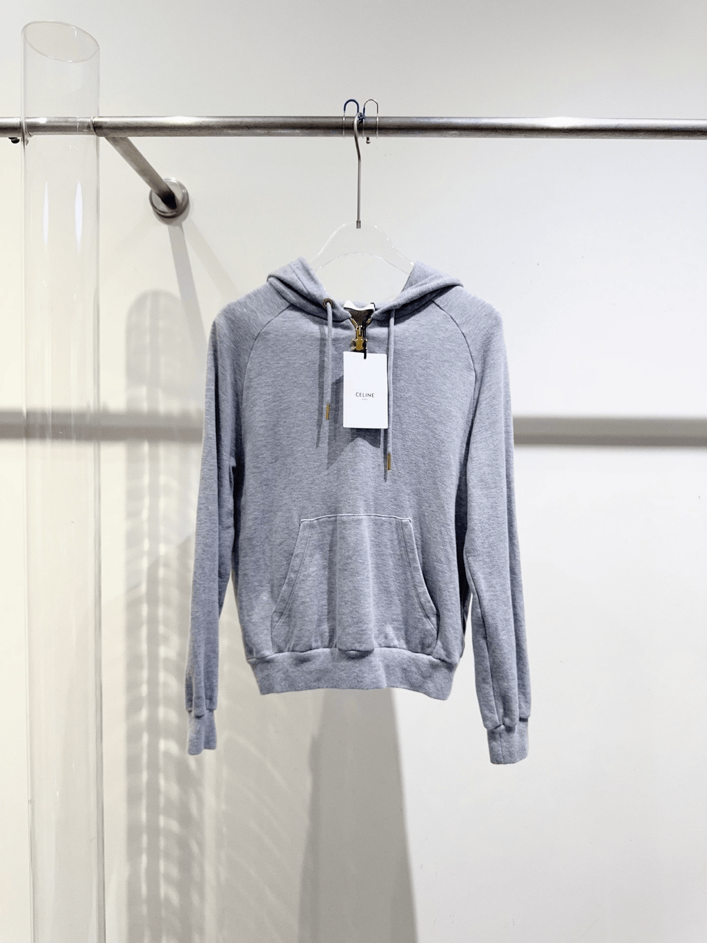 Celine Celine Gray Sweatshirt Size XS / US 0-2 / IT 36-38 - 1 Thumbnail