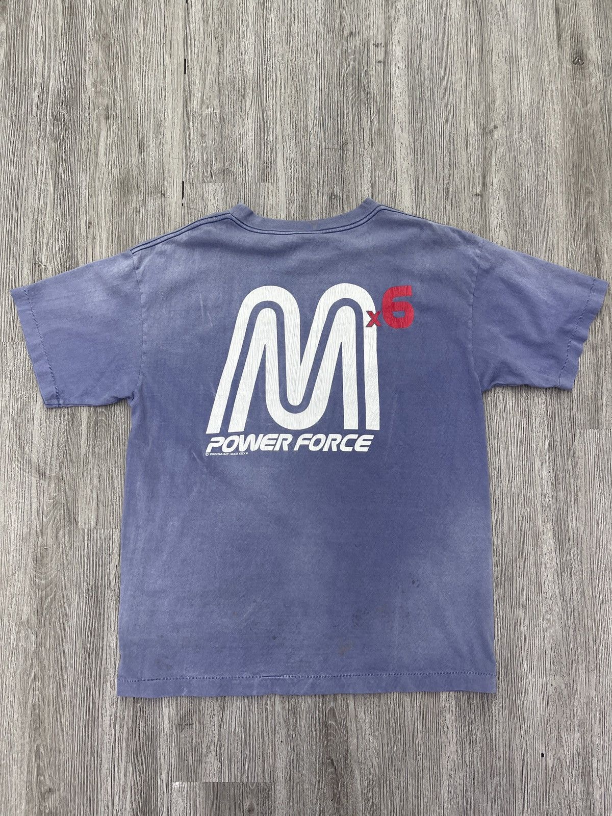Saint Michael Saint Michael “powerForce” tee (blue) Size US L / EU 52-54 / 3 - 2 Thumbnail