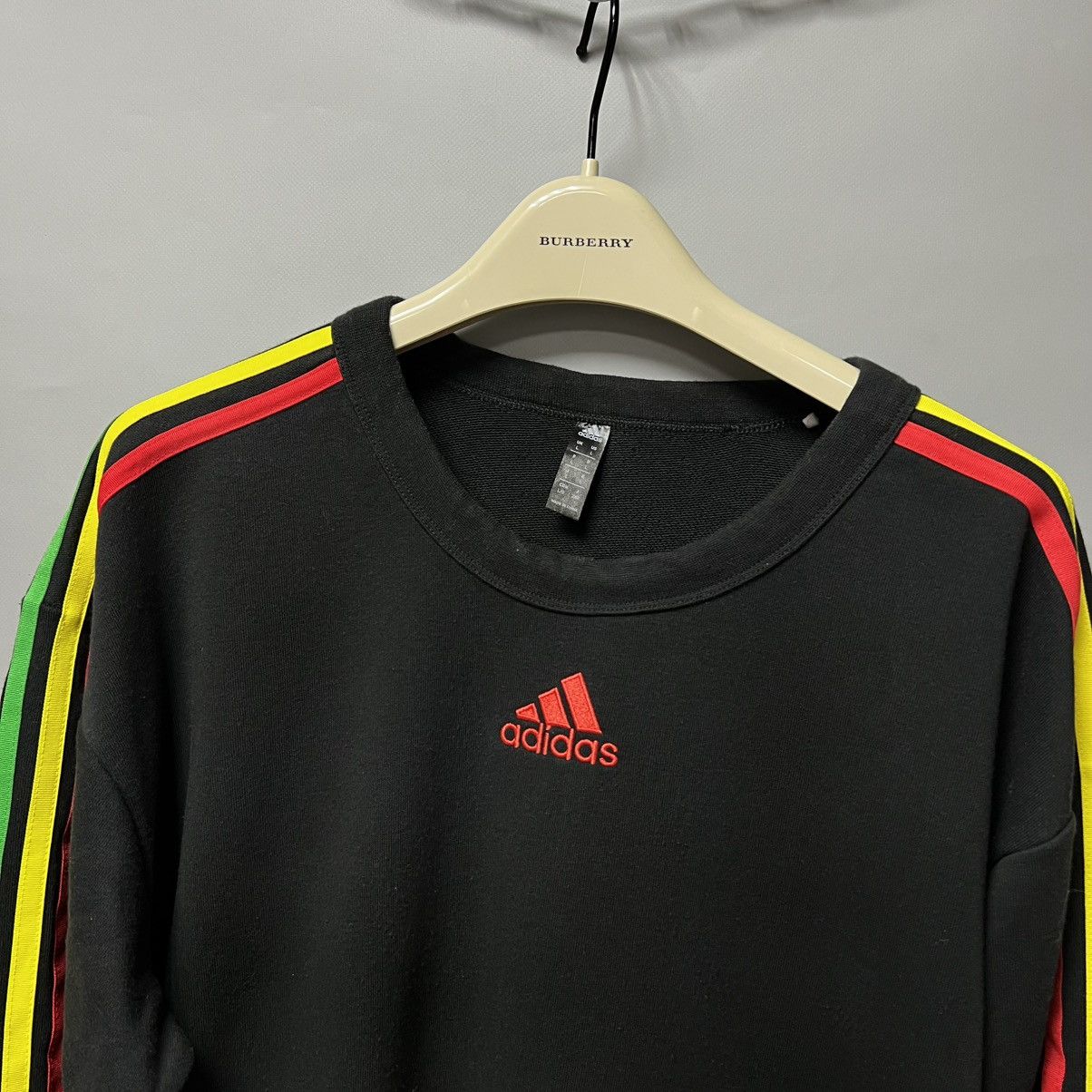 Adidas Adidas Bob Marley Rasta Style Ajax Amsterdam Sweatshirt Size US L / EU 52-54 / 3 - 2 Thumbnail