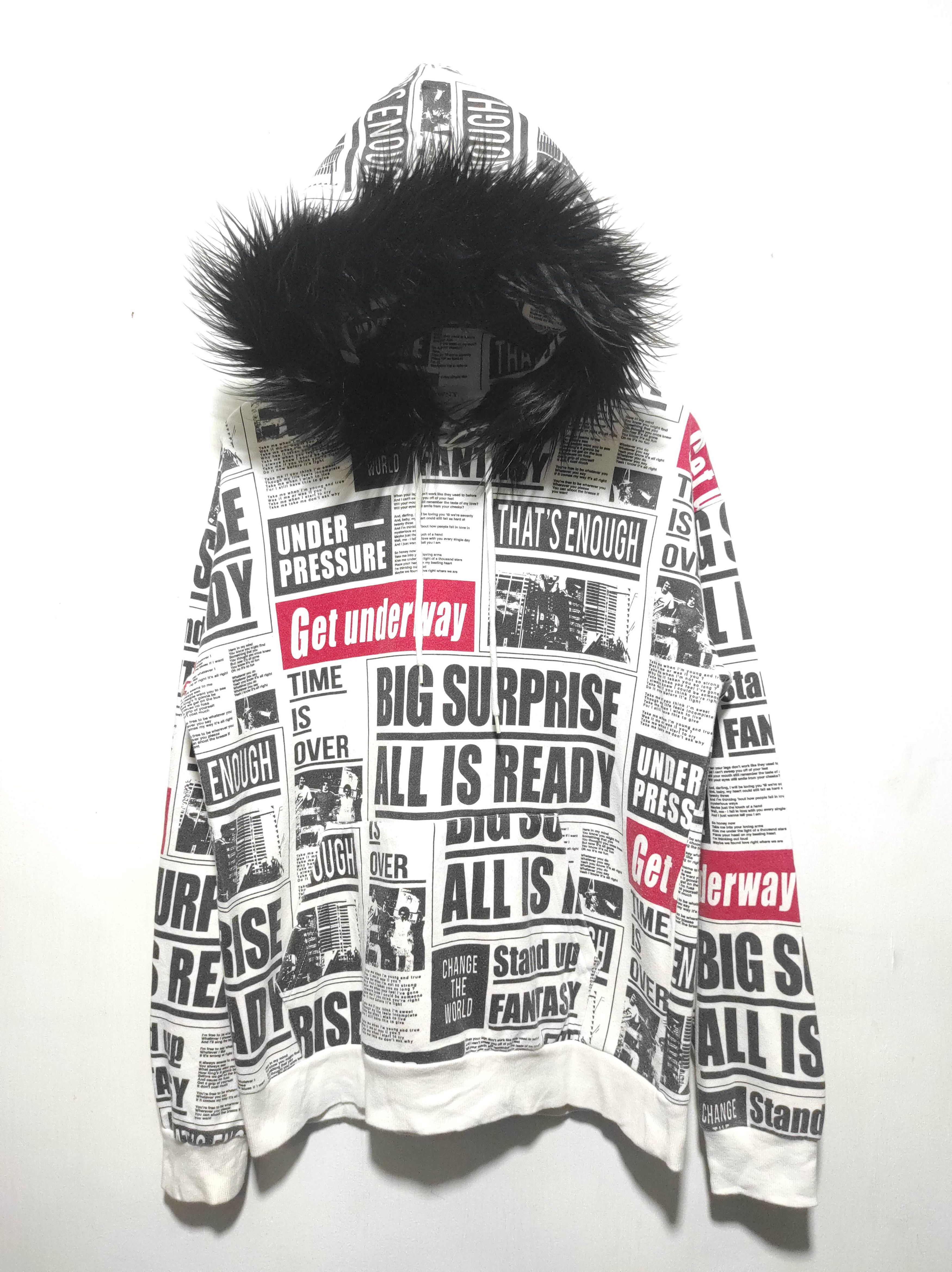 Hysteric Glamour Browny Fullprint Fur Hoodie LGB style Size US L / EU 52-54 / 3 - 3 Thumbnail
