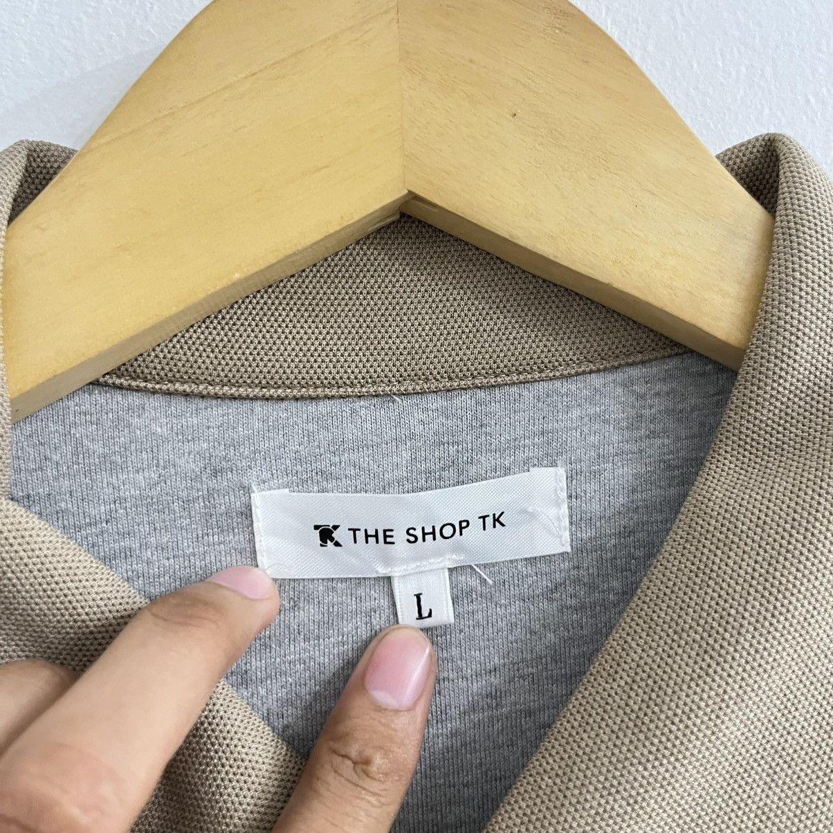 Japanese Brand The Shop Tk Blank Shirt 2 Pocket Size US L / EU 52-54 / 3 - 4 Thumbnail