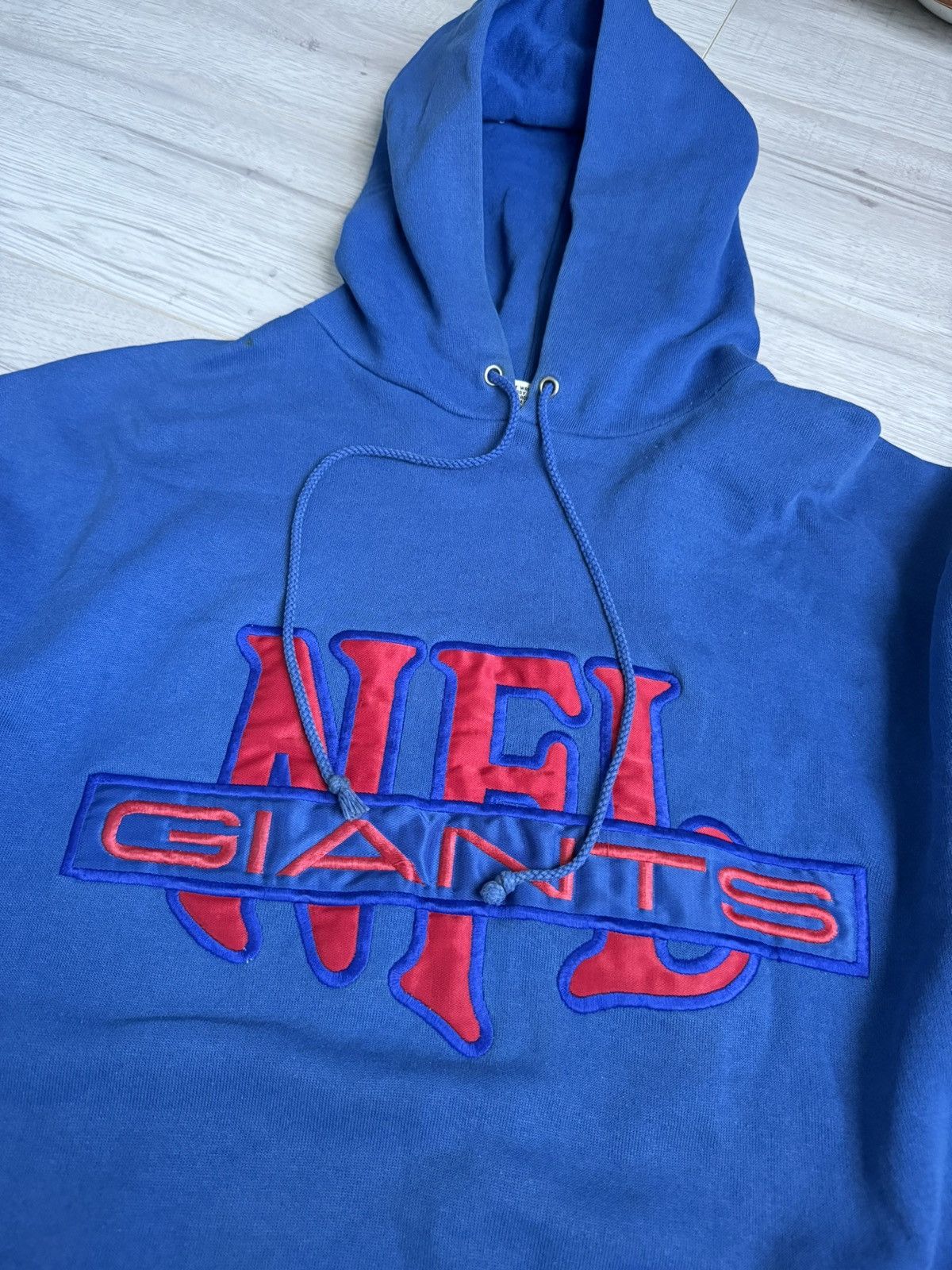NFL × Nutmeg Vintage NFL Nutmeg New York Giants hoodie 90ʼs made in USA Size US XL / EU 56 / 4 - 4 Thumbnail