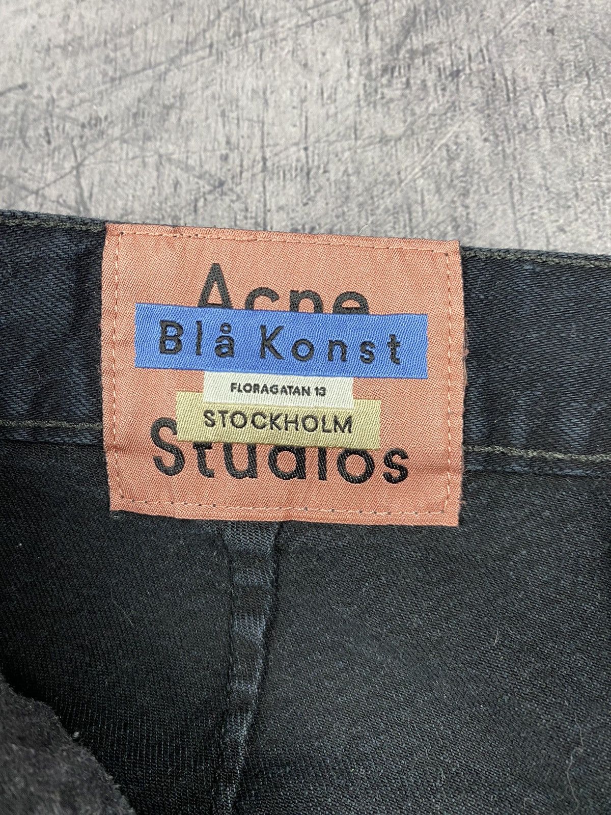 Acne Studios × Designer Acne Studios Bla Kanst Designer Denim Shorts Size 28" / US 6 / IT 42 - 11 Thumbnail