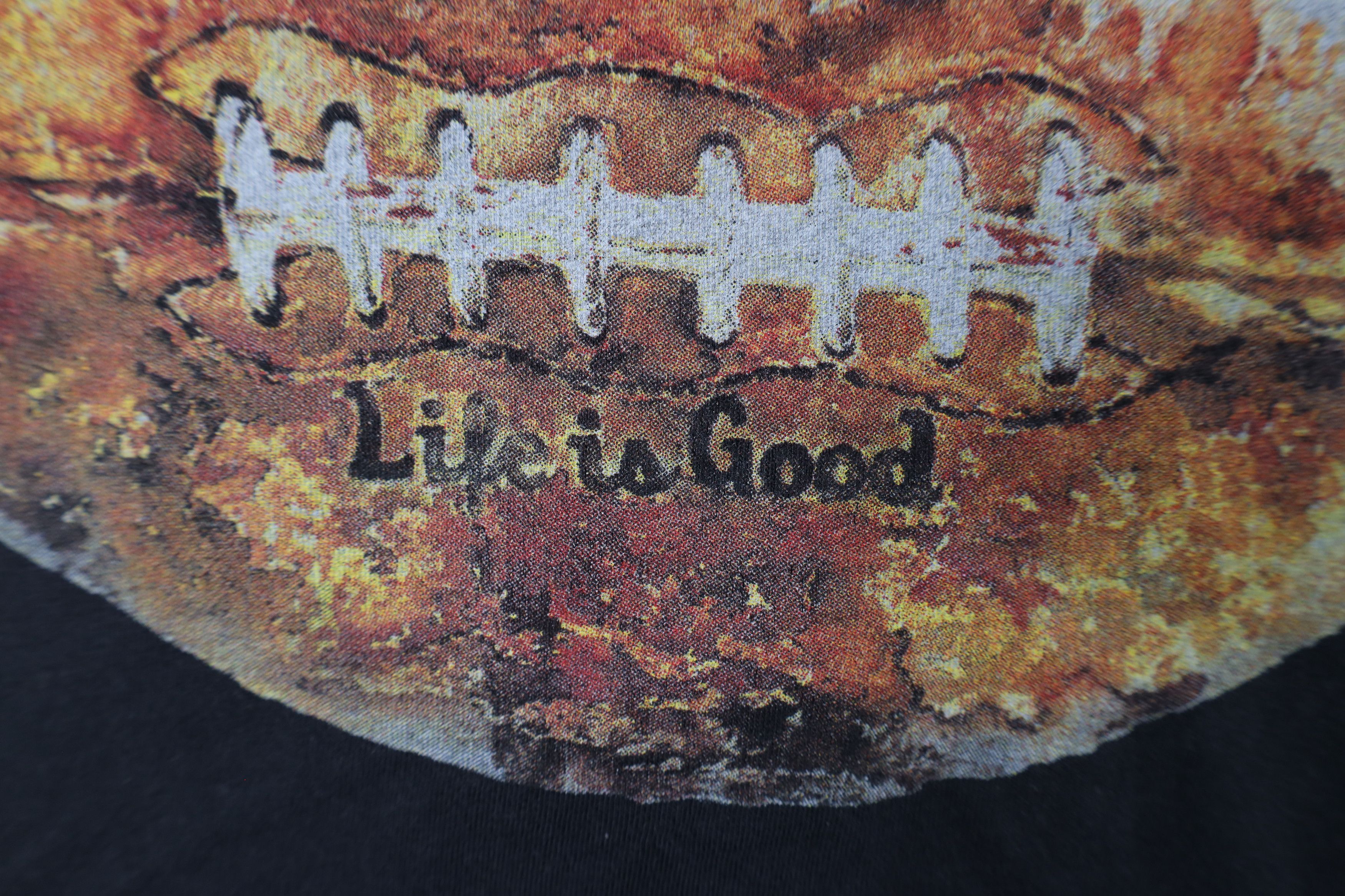 Life is Good × Vintage Life Is Good Smooth Tee Football Short Sleeve T-Shirt Gray Size US XXL / EU 58 / 5 - 5 Thumbnail