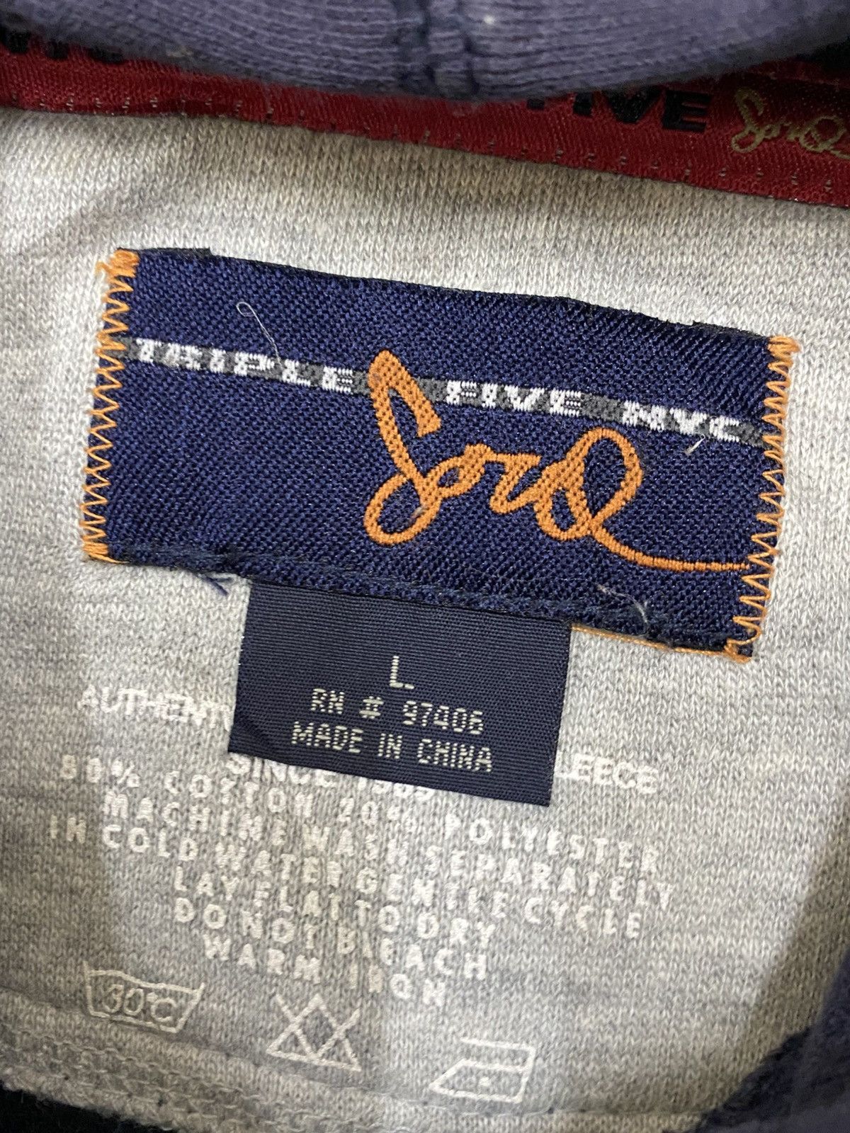 Triple 5 Soul Vintage Triple 5 Soul Hoodie Zipper Size US L / EU 52-54 / 3 - 8 Thumbnail