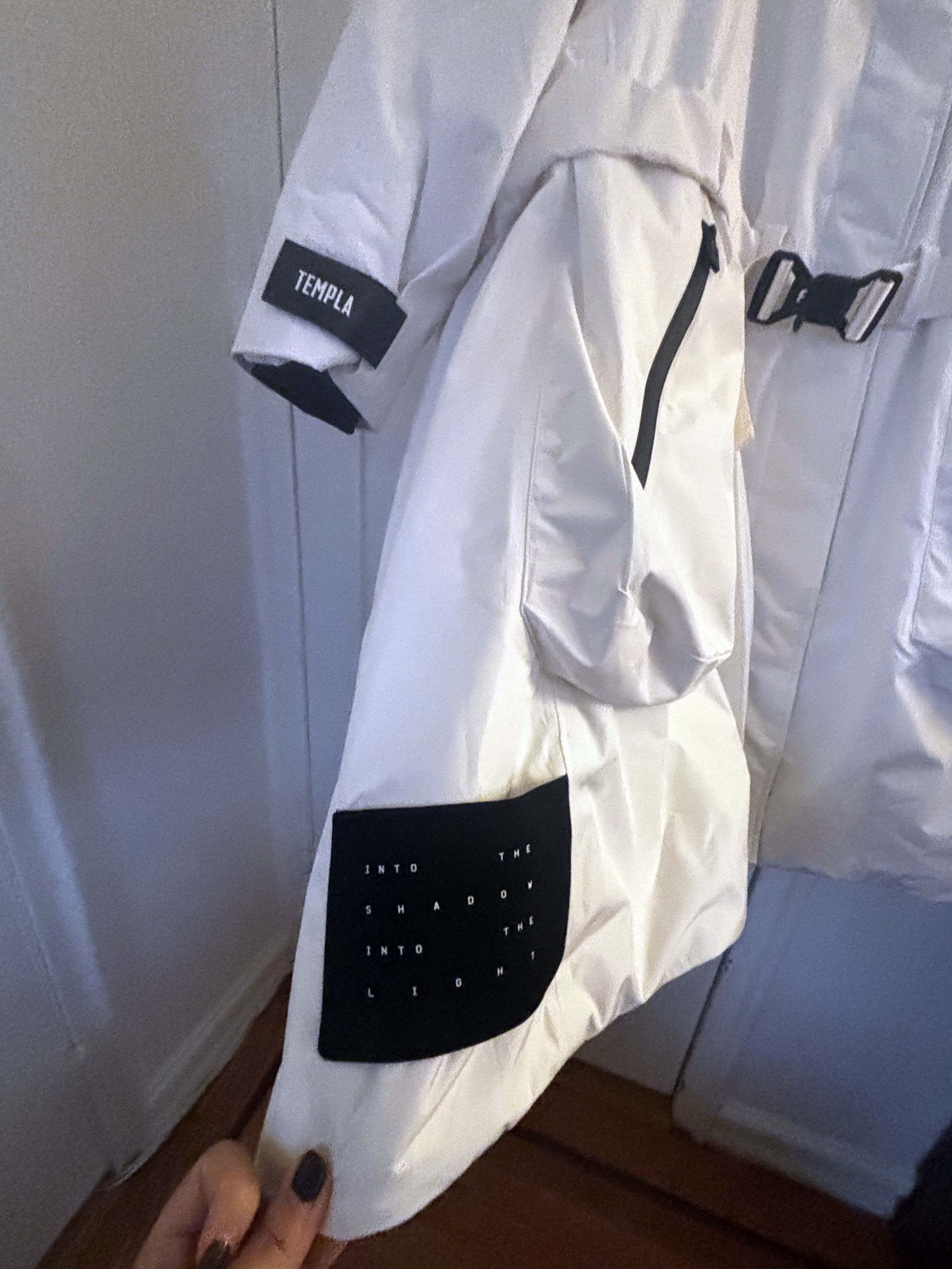 Templa Templa 3L Cocoon Coat – White Size M / US 6-8 / IT 42-44 - 4 Thumbnail