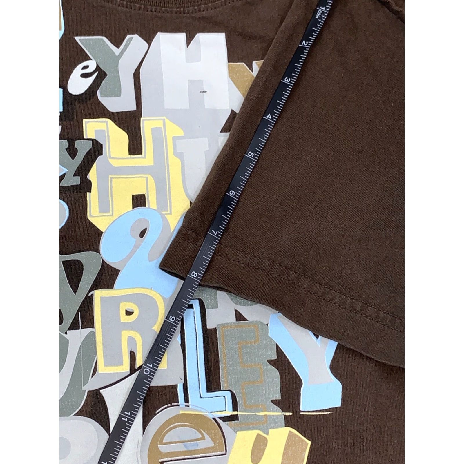 Hurley VINTAGE Hurley T Shirt Short Sleeve Brown Mens S 4098 Size US S / EU 44-46 / 1 - 8 Thumbnail