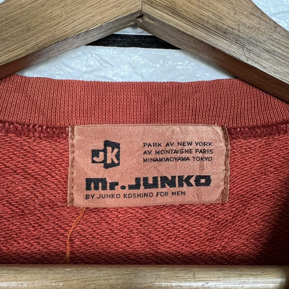 Mr. Junko Vintage 90s MR. JUNKO KOSHINO Crewneck Sweatshirt #4279-C194 Size US L / EU 52-54 / 3 - 9 Thumbnail