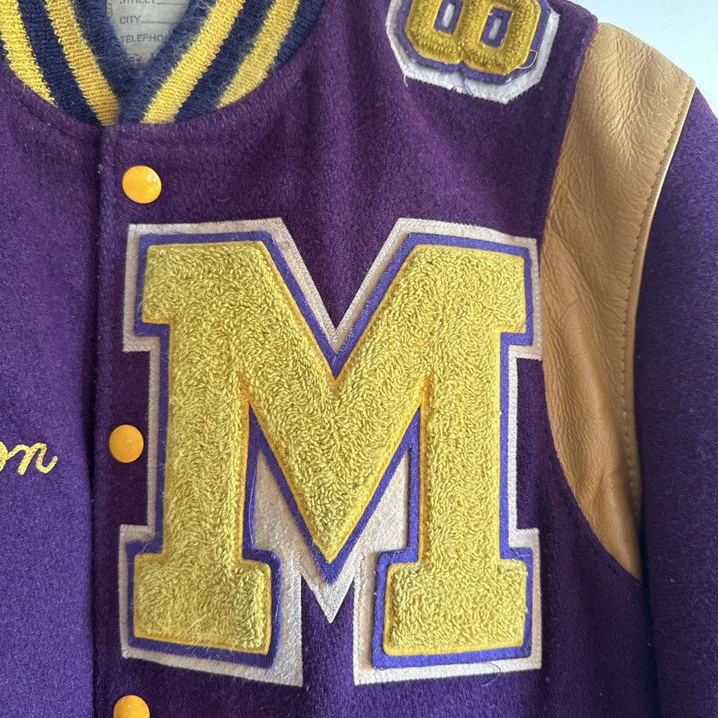Delong vintage DeLong varsity jacket Size US L / EU 52-54 / 3 - 3 Thumbnail
