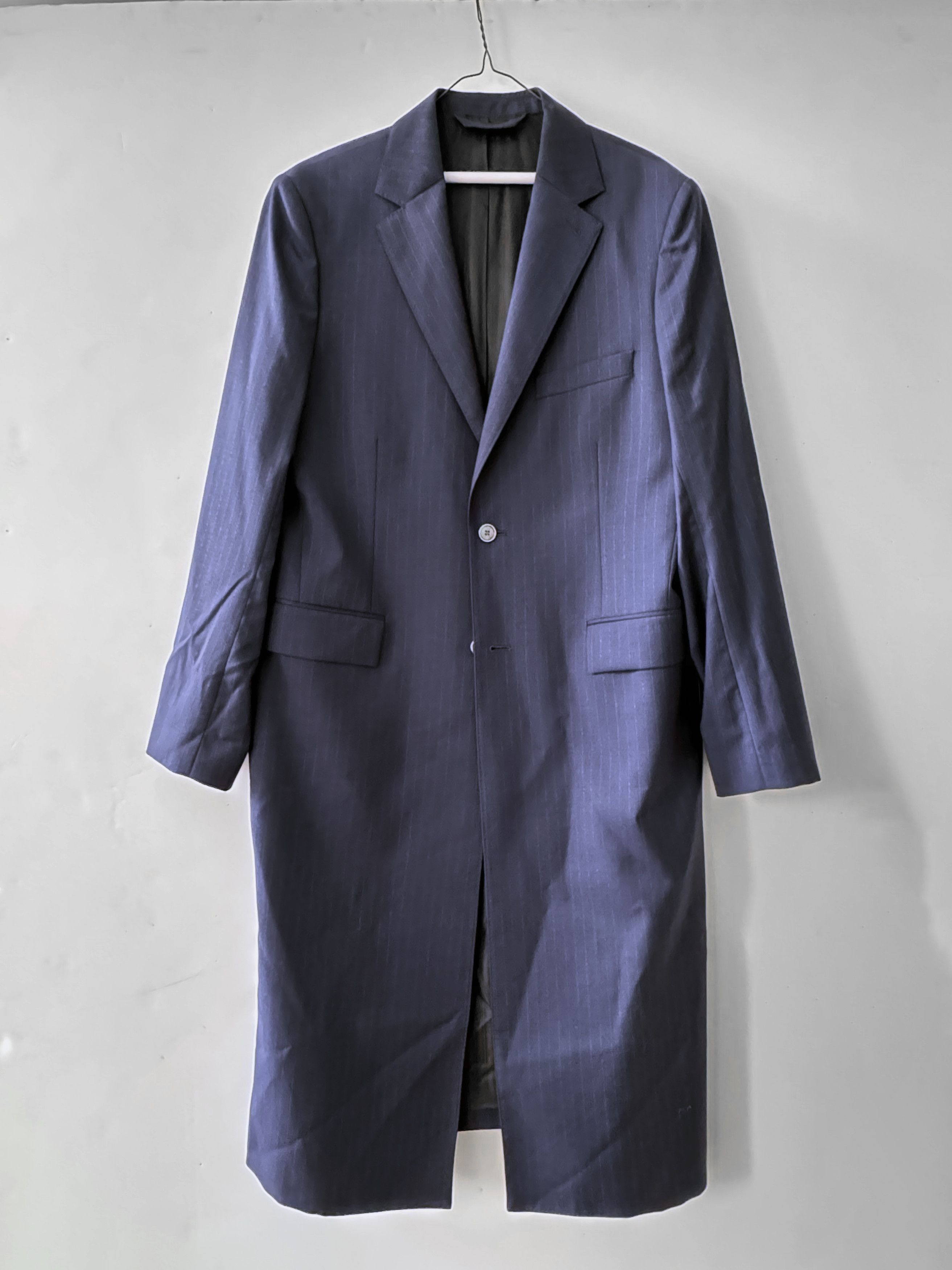 Acne Studios Single Breasted Long Pinstripe Coat / Blazer Size 48R - 1 Thumbnail