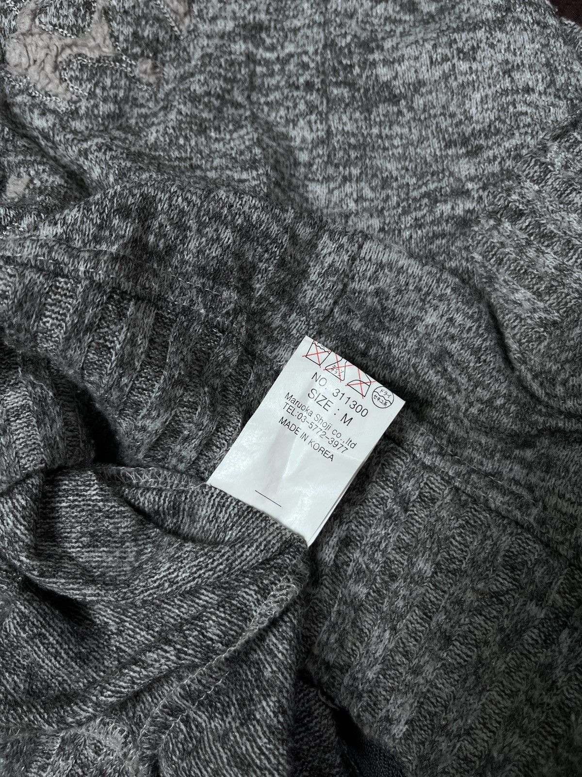 Japanese Brand Zipper Heaven And Earth Skulls knit Size US M / EU 48-50 / 2 - 9 Thumbnail