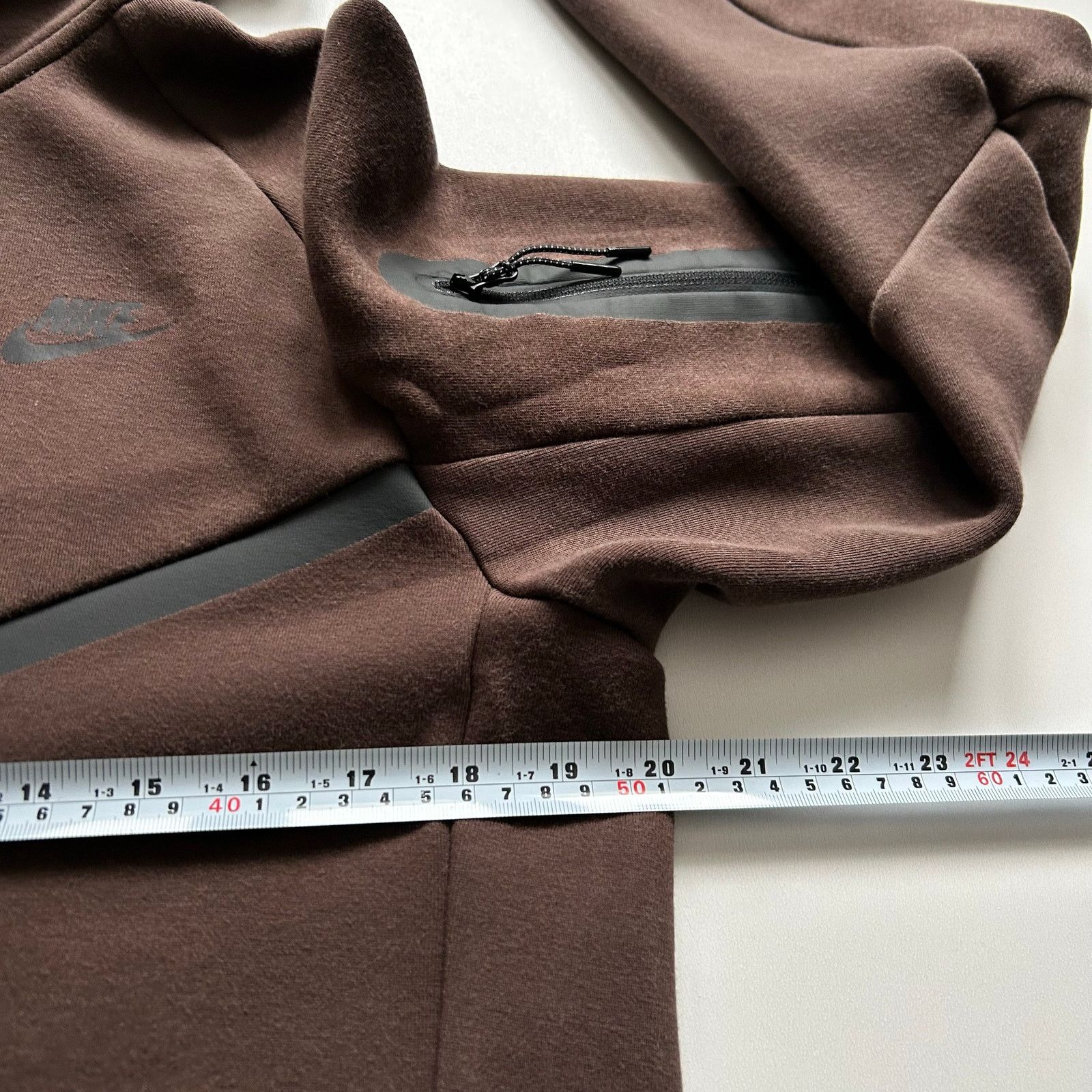 Nike Nike Tech Fleece Windrunner Full Zip Hoodie Brown Small Y2K Size US S / EU 44-46 / 1 - 8 Thumbnail