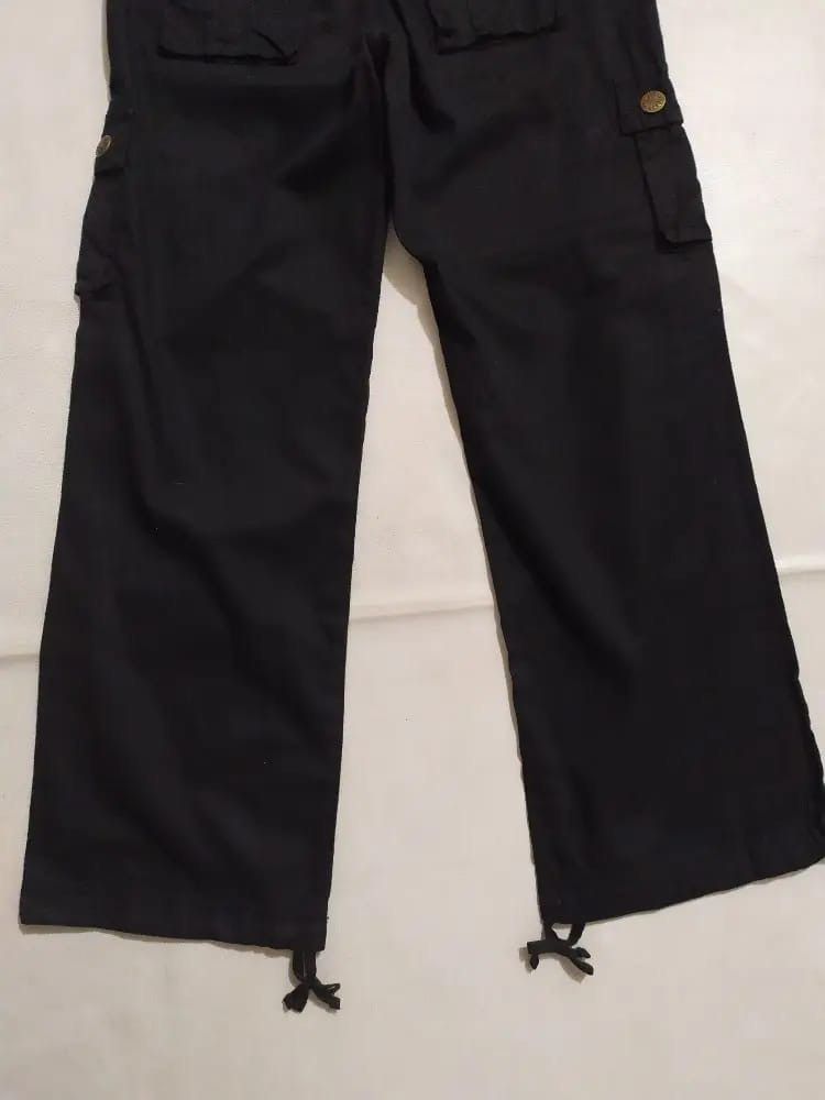 Other Unknown Black Cargo Japanese Multipocket Tactical Pants Size US 29 - 8 Thumbnail
