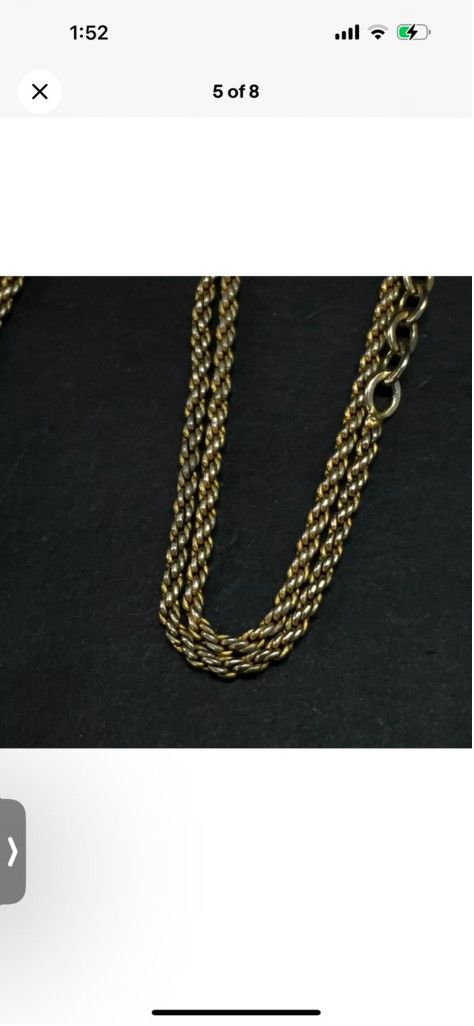 Christian Dior Monsieur Necklace Size ONE SIZE - 6 Thumbnail