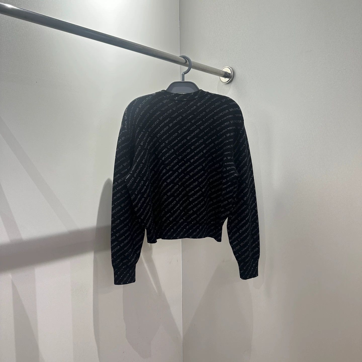 Balenciaga Balenciaga may848 Graphic Knit Sweater 38 Size XS / US 0-2 / IT 36-38 - 2 Thumbnail