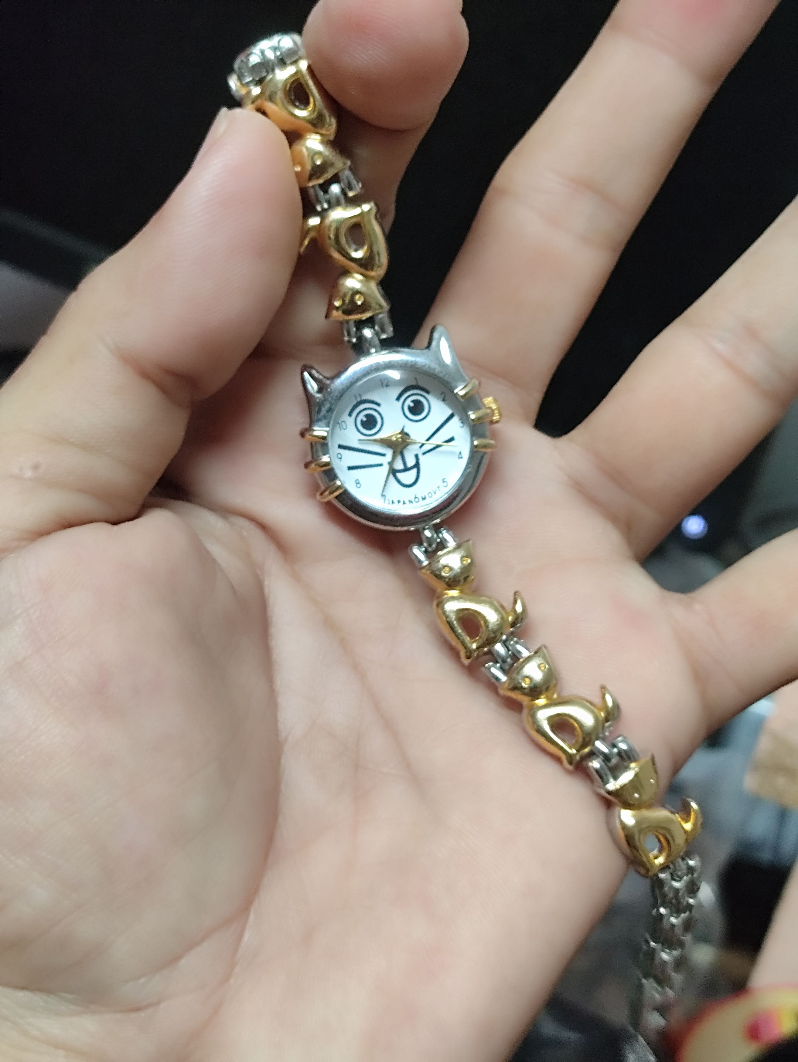 Japanese Brand × Vintage Kristine Quartz Watch Japan Made. Cat Shape Design Size ONE SIZE - 3 Thumbnail