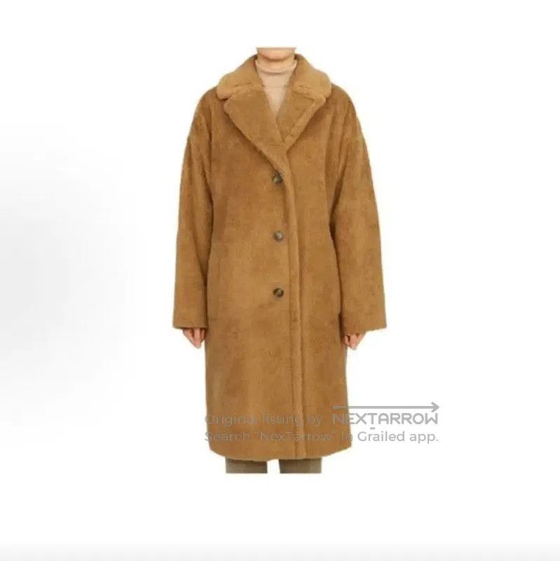 MaxMara Khaki Cashmere Women's Coat .