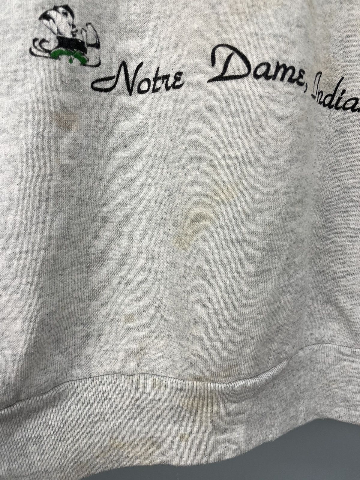 Vintage Vintage 80s Notre Dame University sweatshirt Size US L / EU 52-54 / 3 - 6 Thumbnail