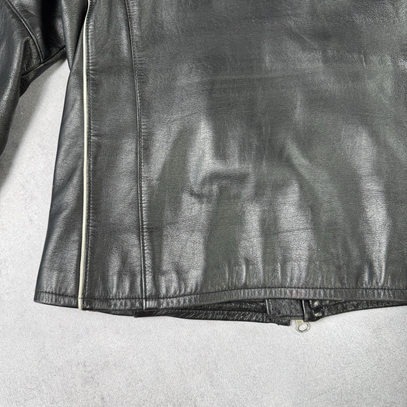 Harley Davidson Harley Davidson Leather Racing Jacket Women's Vintage Y2K Size XS / US 0-2 / IT 36-38 - 21 Thumbnail