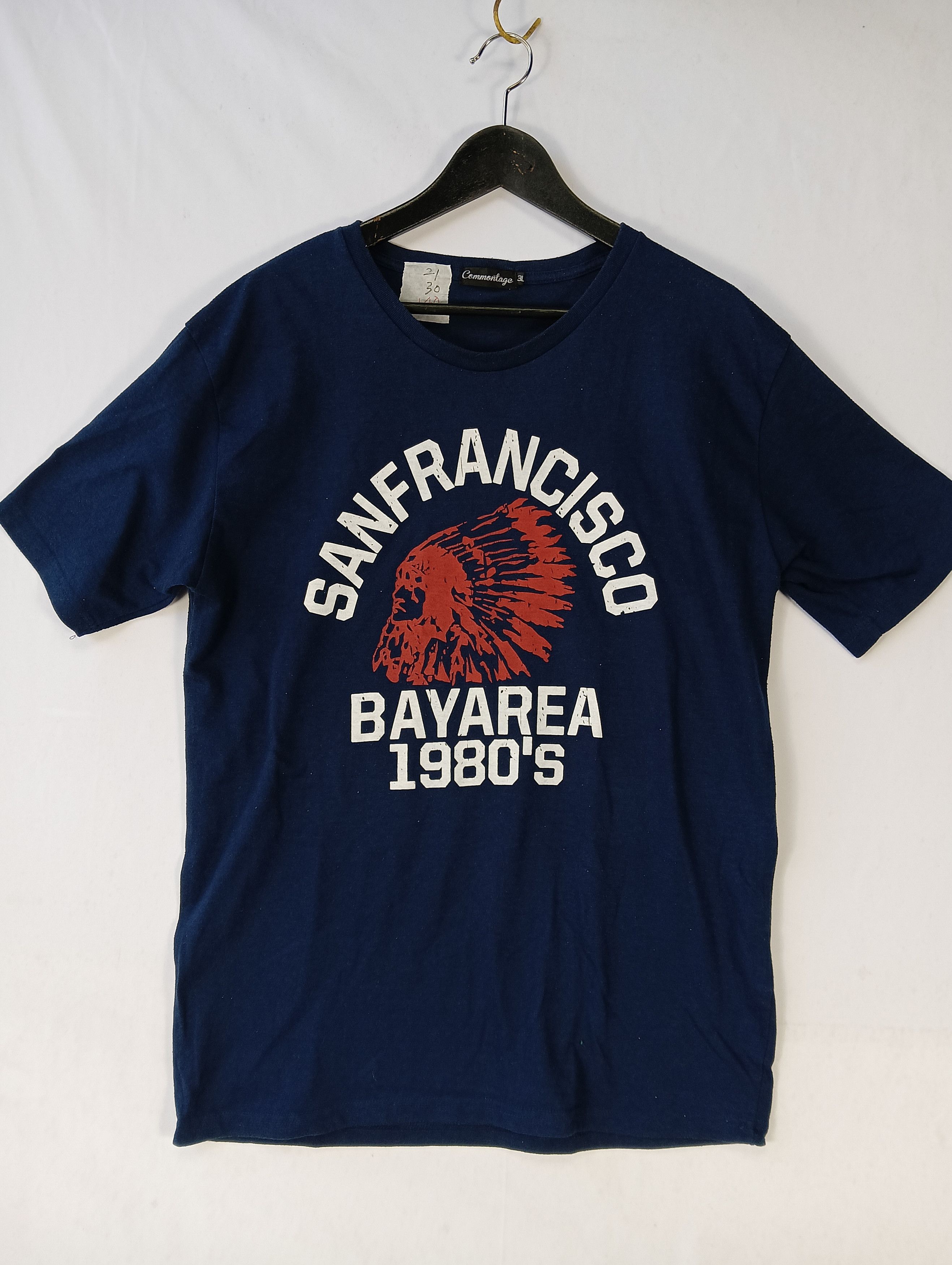 Other COMMONTAGE SAN FRANCISCO BAYAREA 1980s tee Size US L / EU 52-54 / 3 - 1 Thumbnail