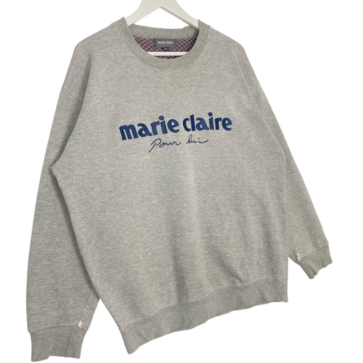 Other Vintage Marie Claire Sweatshirt Crewneck Grey Big Logo Size US M / EU 48-50 / 2 - 3 Thumbnail